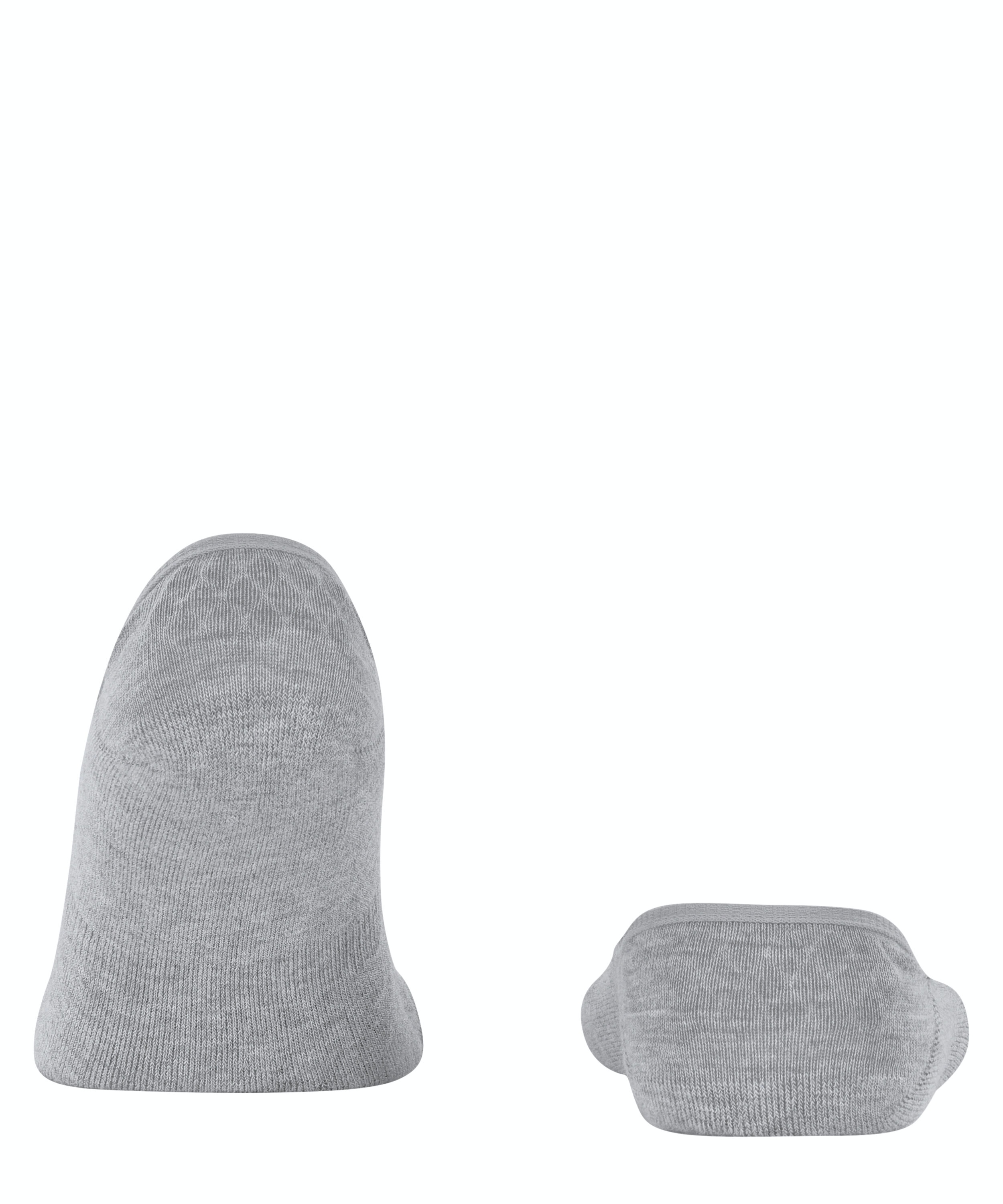 Burlington Athleisure dames invisible sokken, grijs (light grey mel.)