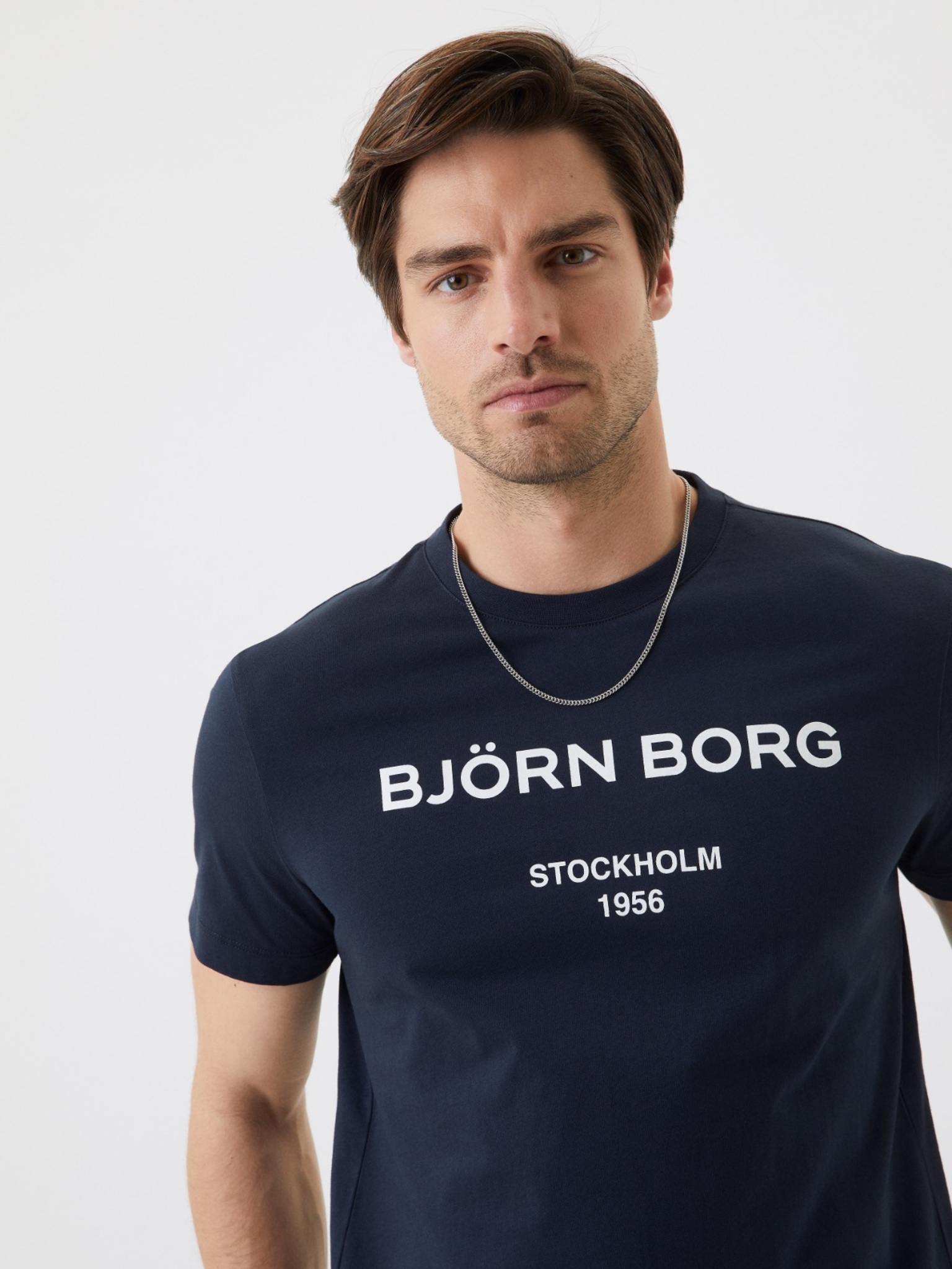 Bjorn Borg logo T-shirt, blauw