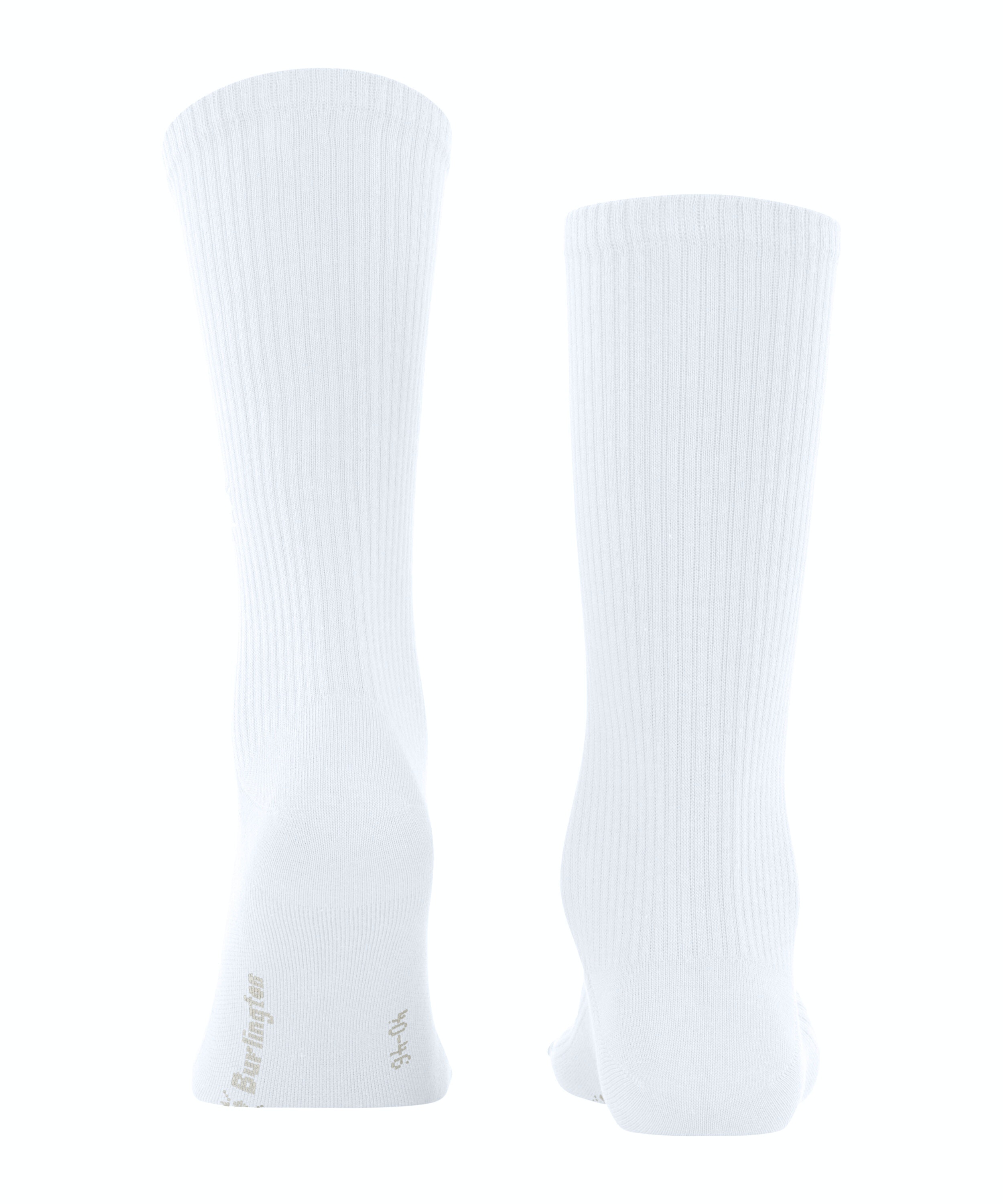 Burlington Boston herensokken, wit (white)