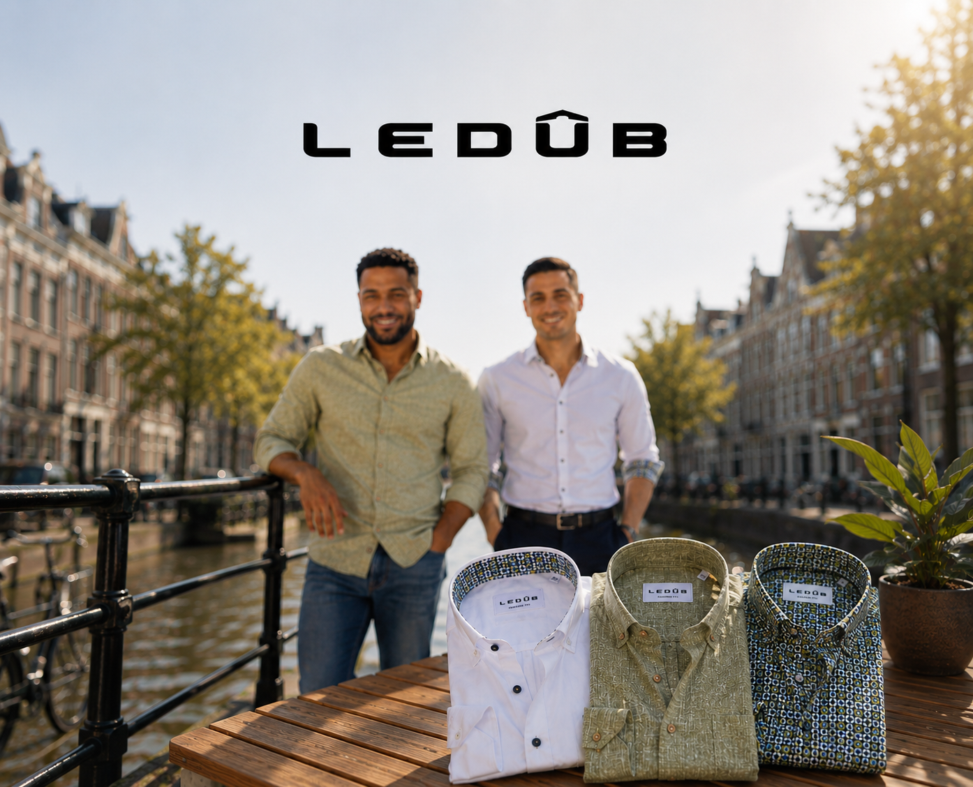 Ledub zomercollectie 2026: luchtige overhemden voor warme dagen