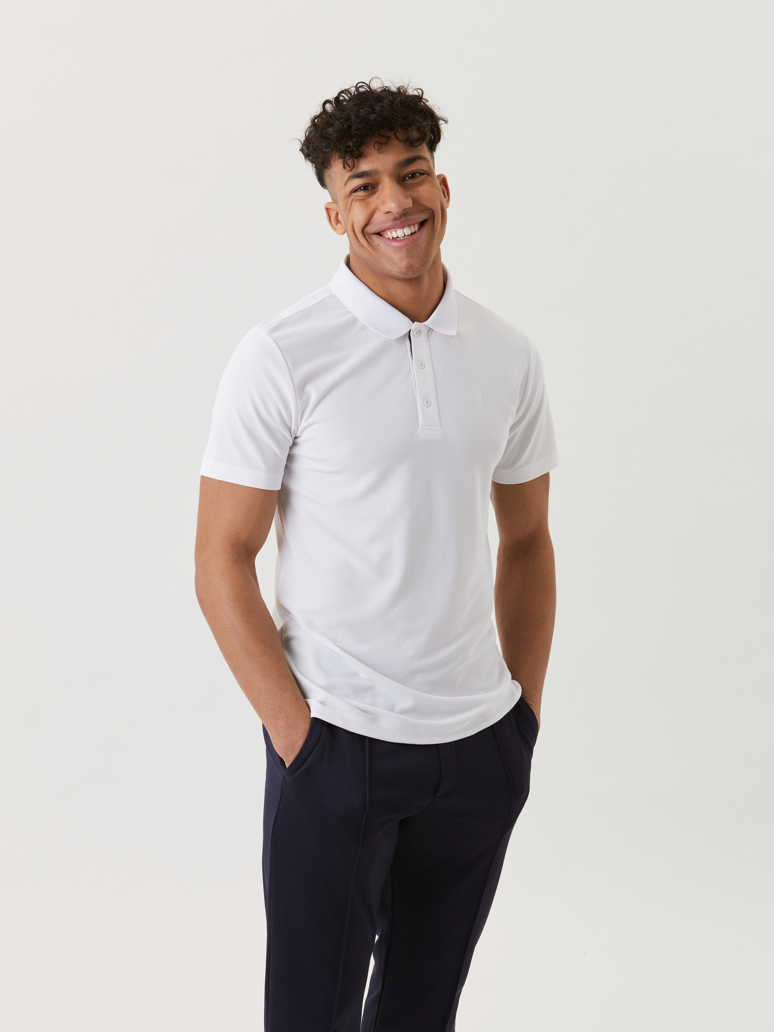 Bjorn Borg Ace polo, wit