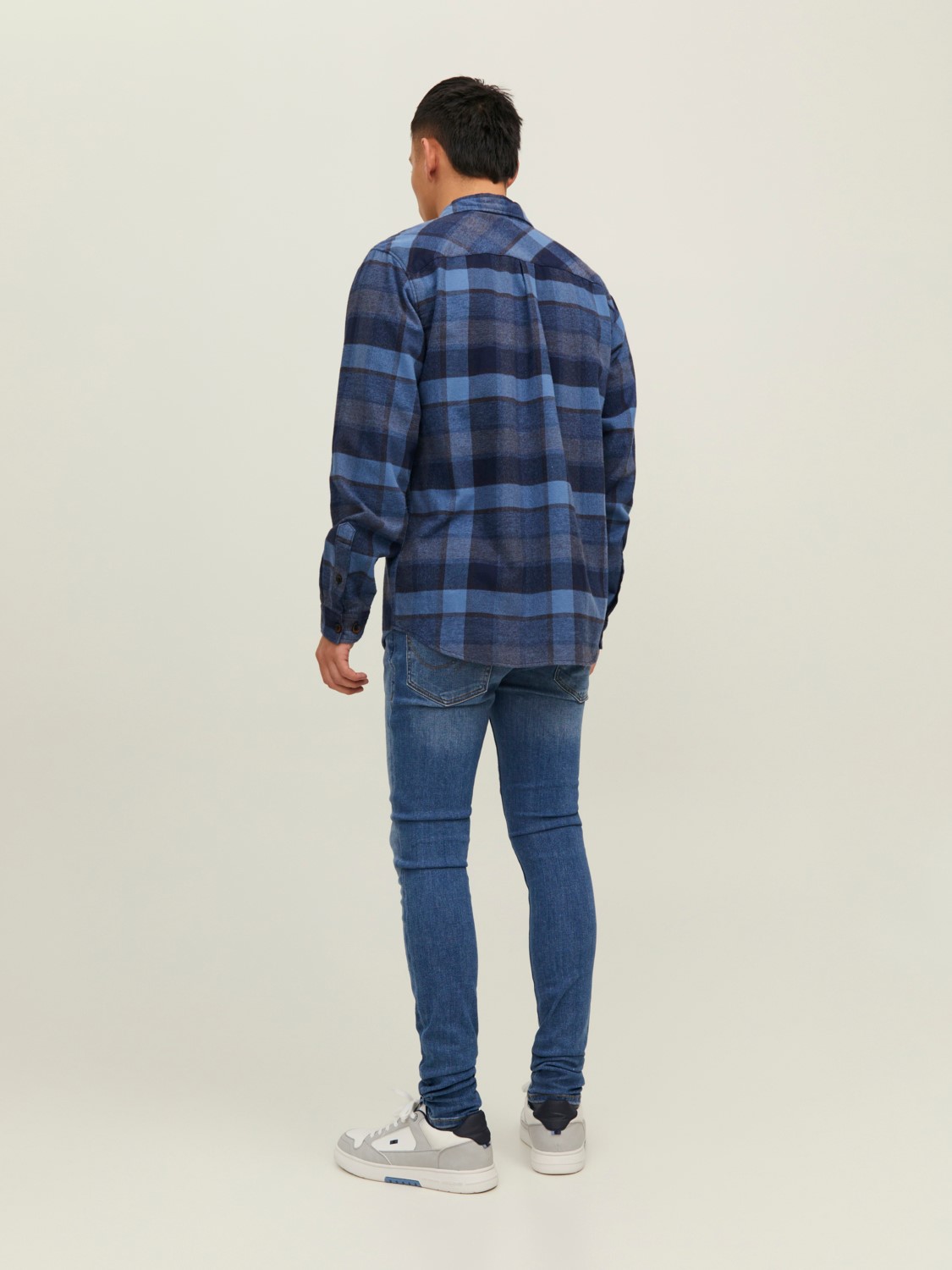 JACK & JONES Tom Original loose fit, heren jeans, denimblauw