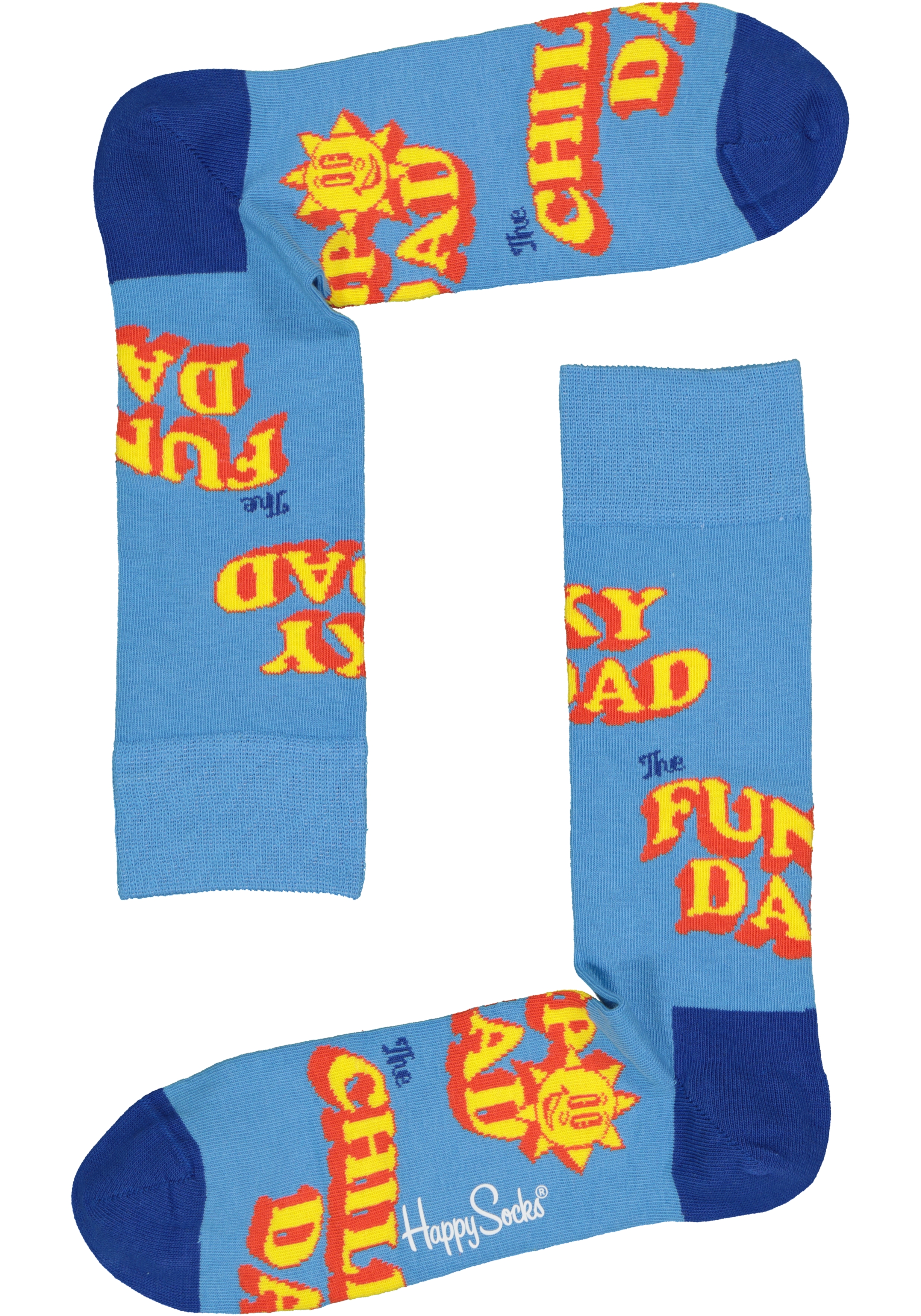 Happy Socks Father Of The Year Socks Gift Set (3-pack), unisex sokken in cadeauverpakking