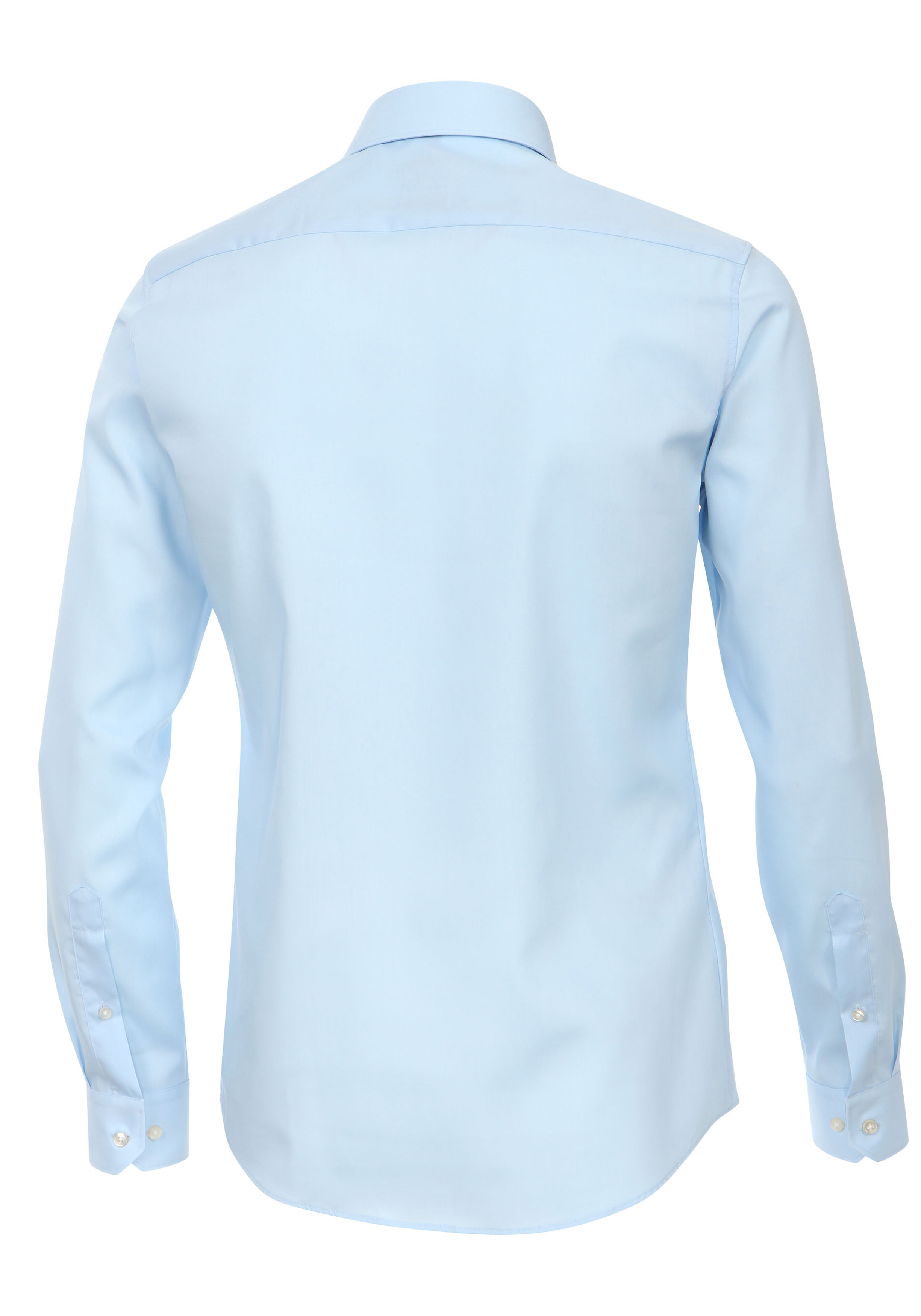 Redmond slim fit overhemd, lichtblauw