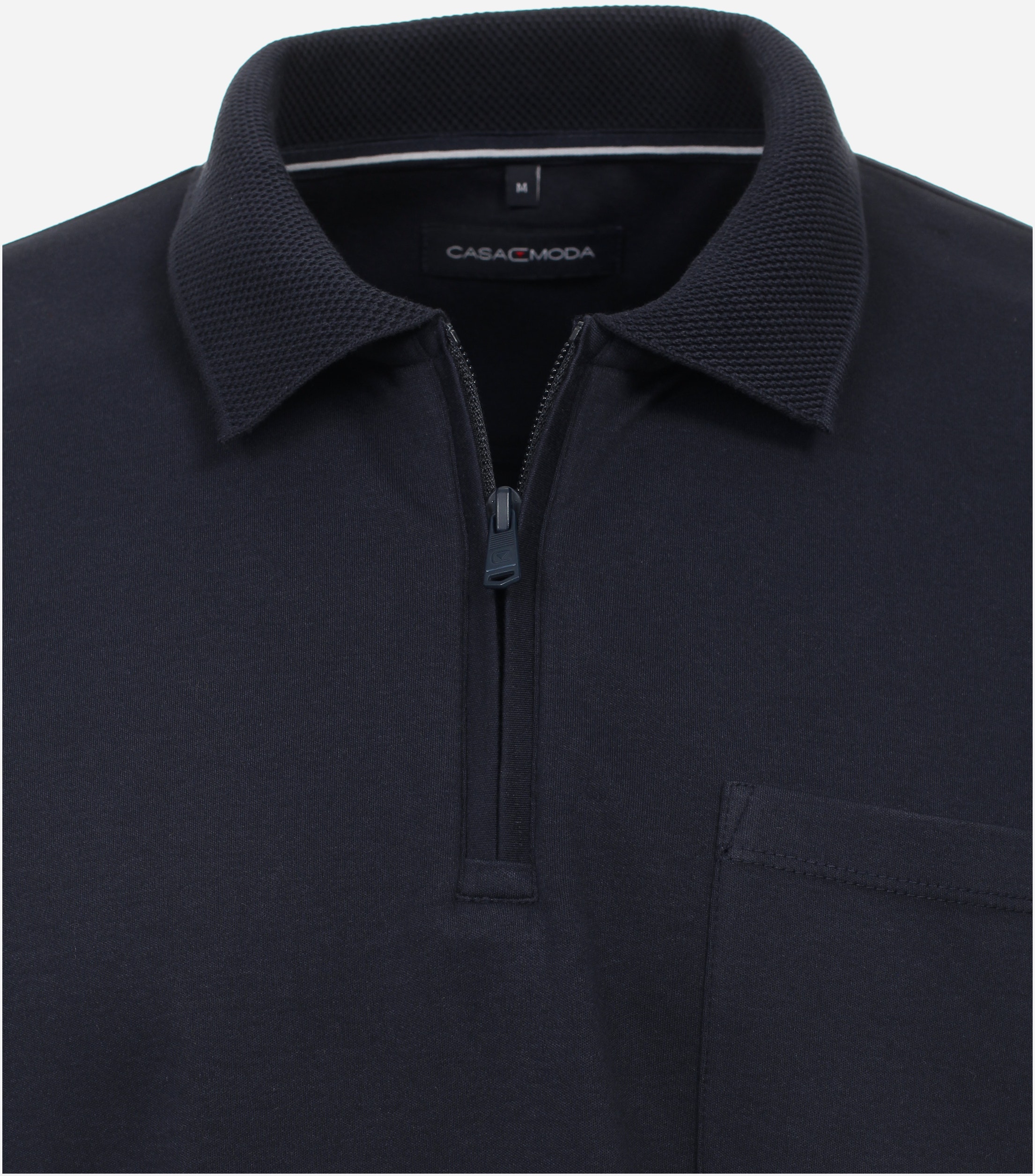 CASA MODA comfort fit heren polo, blauw