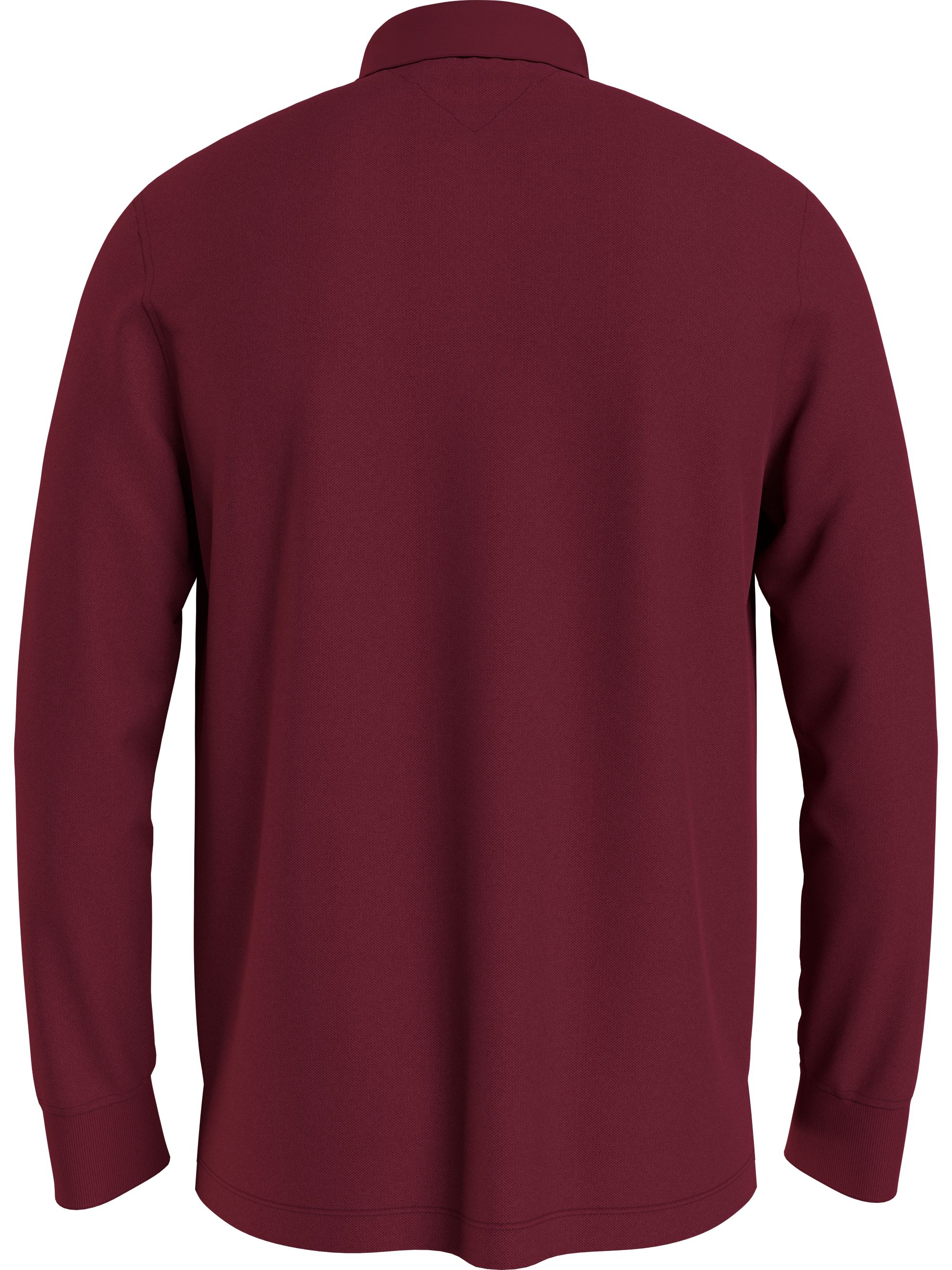 Tommy Hilfiger regular fit heren polo lange mouw, 1985 Regular Ls Polo, rood