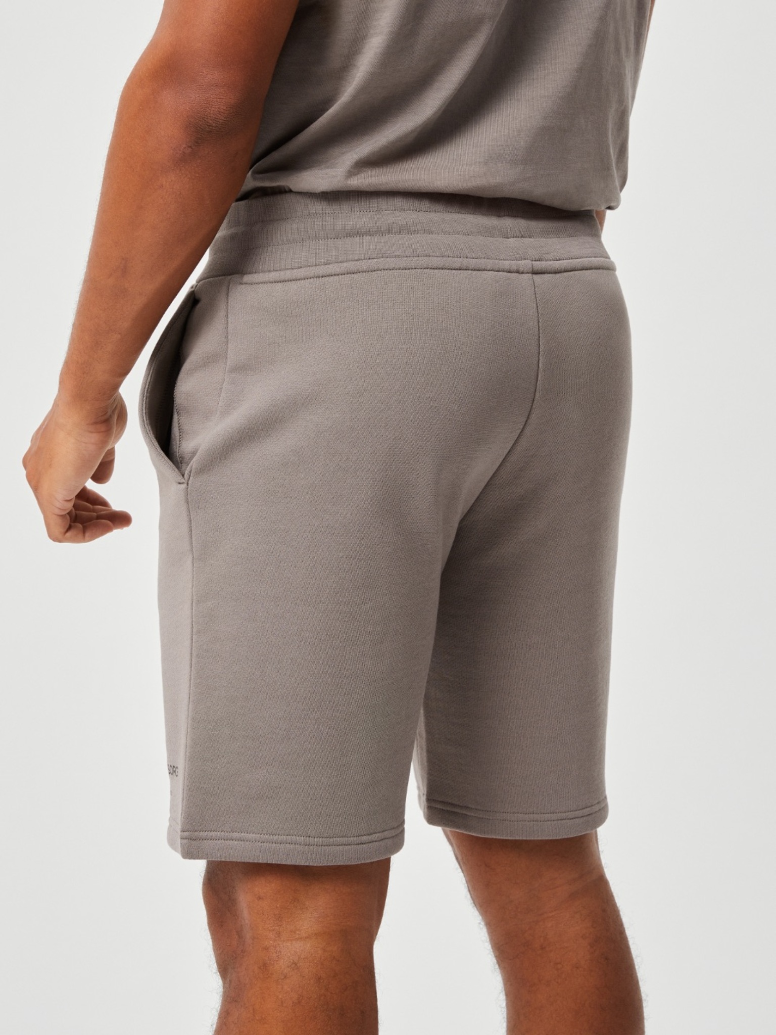 Bjorn Borg Logo Shorts, heren broek kort, grijs