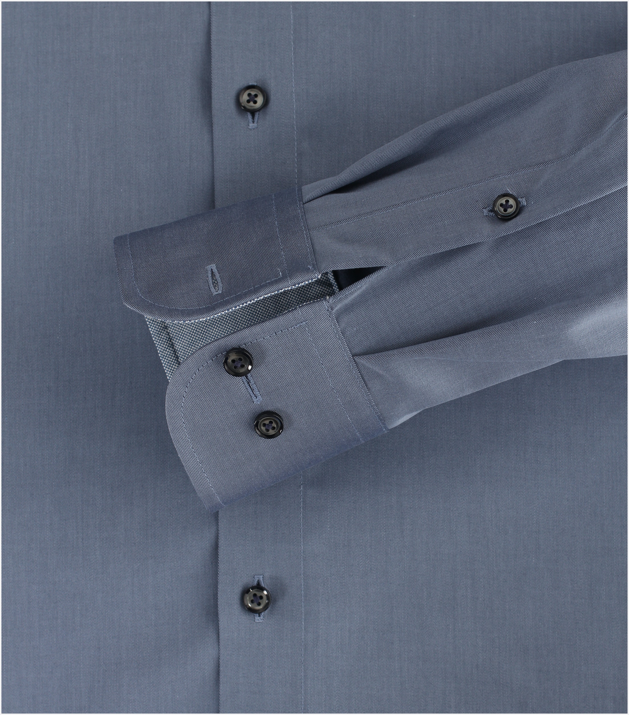 CASA MODA modern fit overhemd, twill, blauw