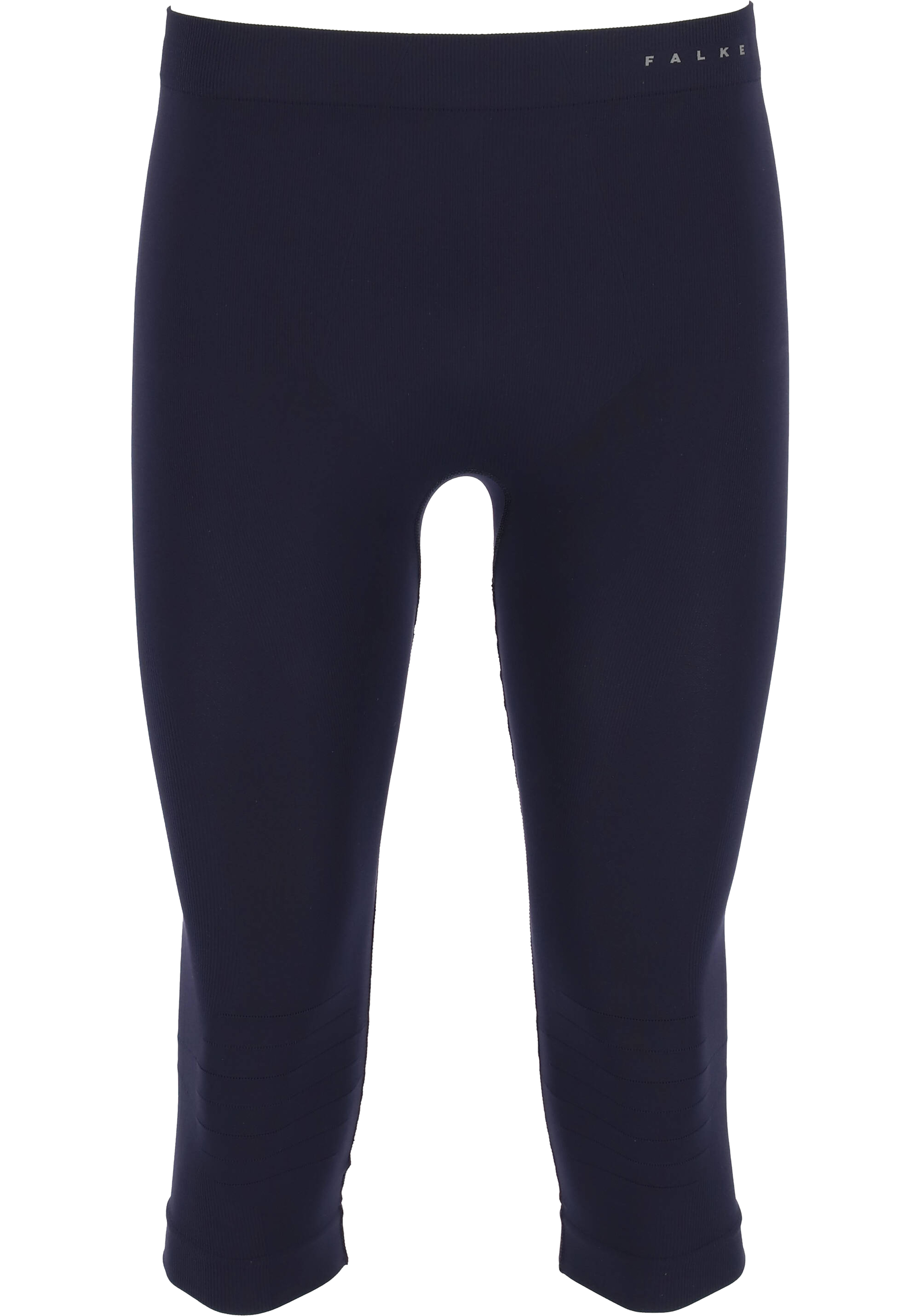 FALKE Warm 3/4 heren thermobroek, kuitlange thermobroek, blauw