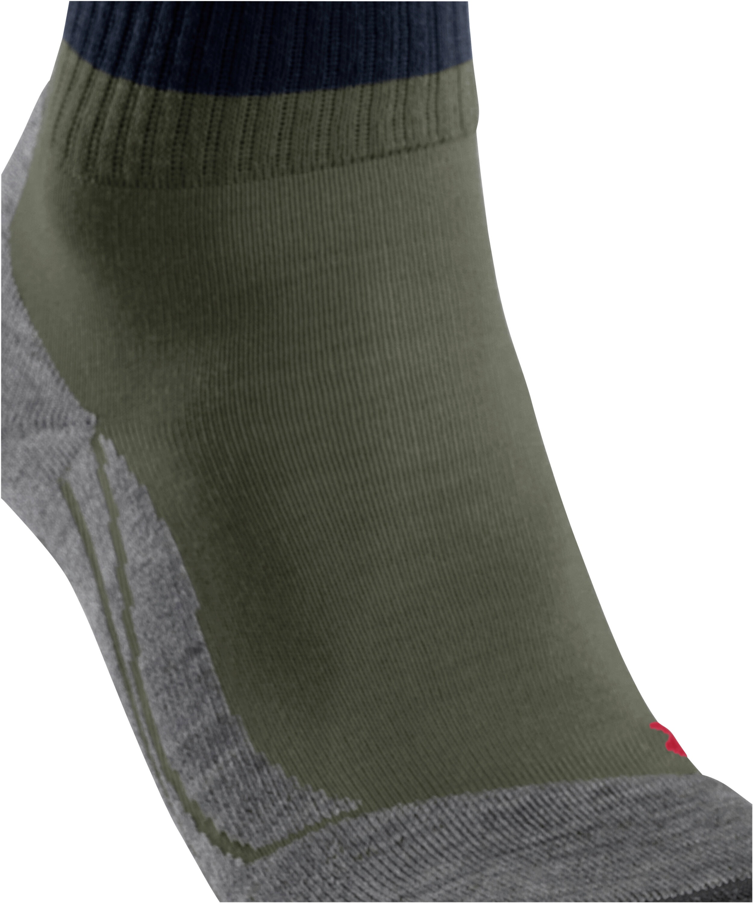 FALKE TK2 Explore Short heren trekking sokken kort, groen (herb)