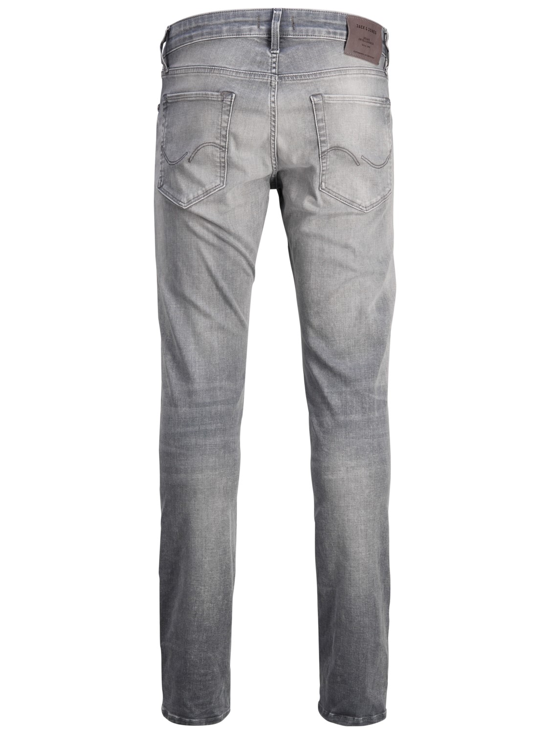 JACK & JONES Glenn Icon loose fit, heren jeans, grijs denim