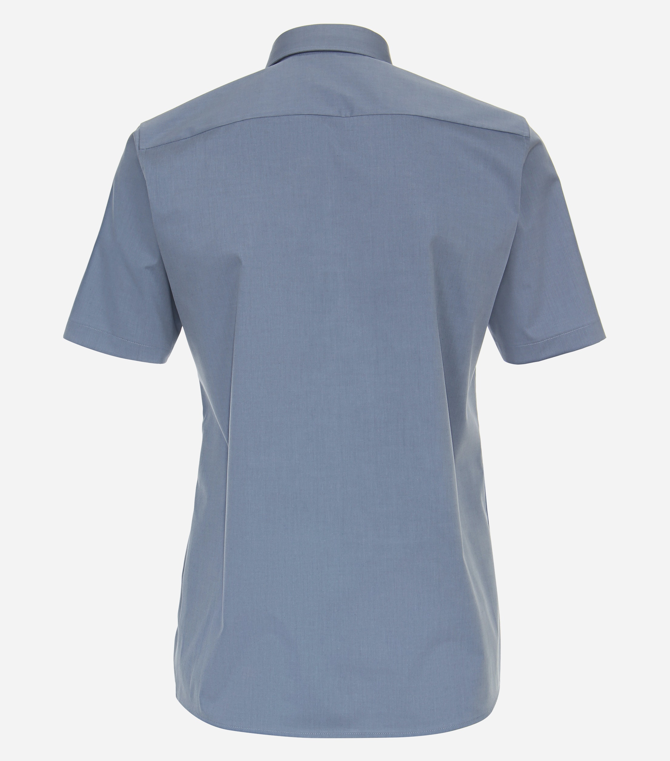 CASA MODA modern fit overhemd, korte mouw, popeline, blauw
