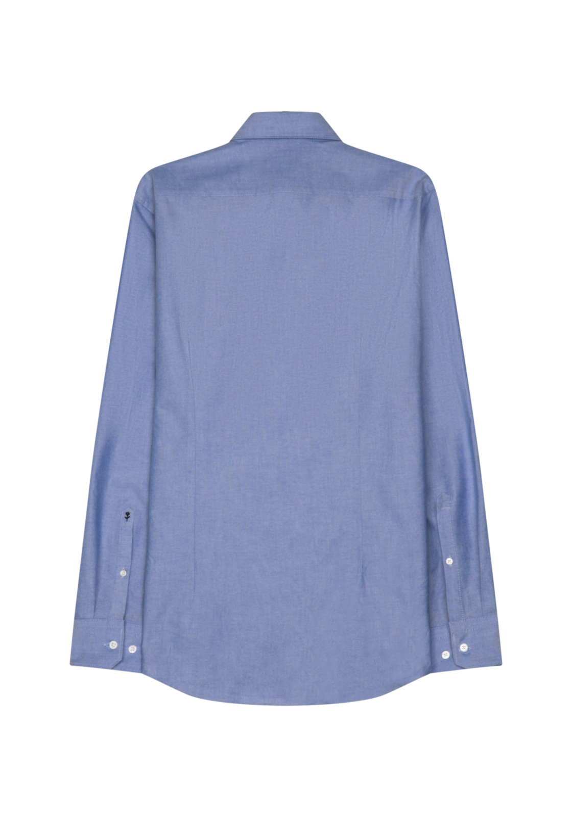 Seidensticker shaped fit overhemd, Oxford, blauw