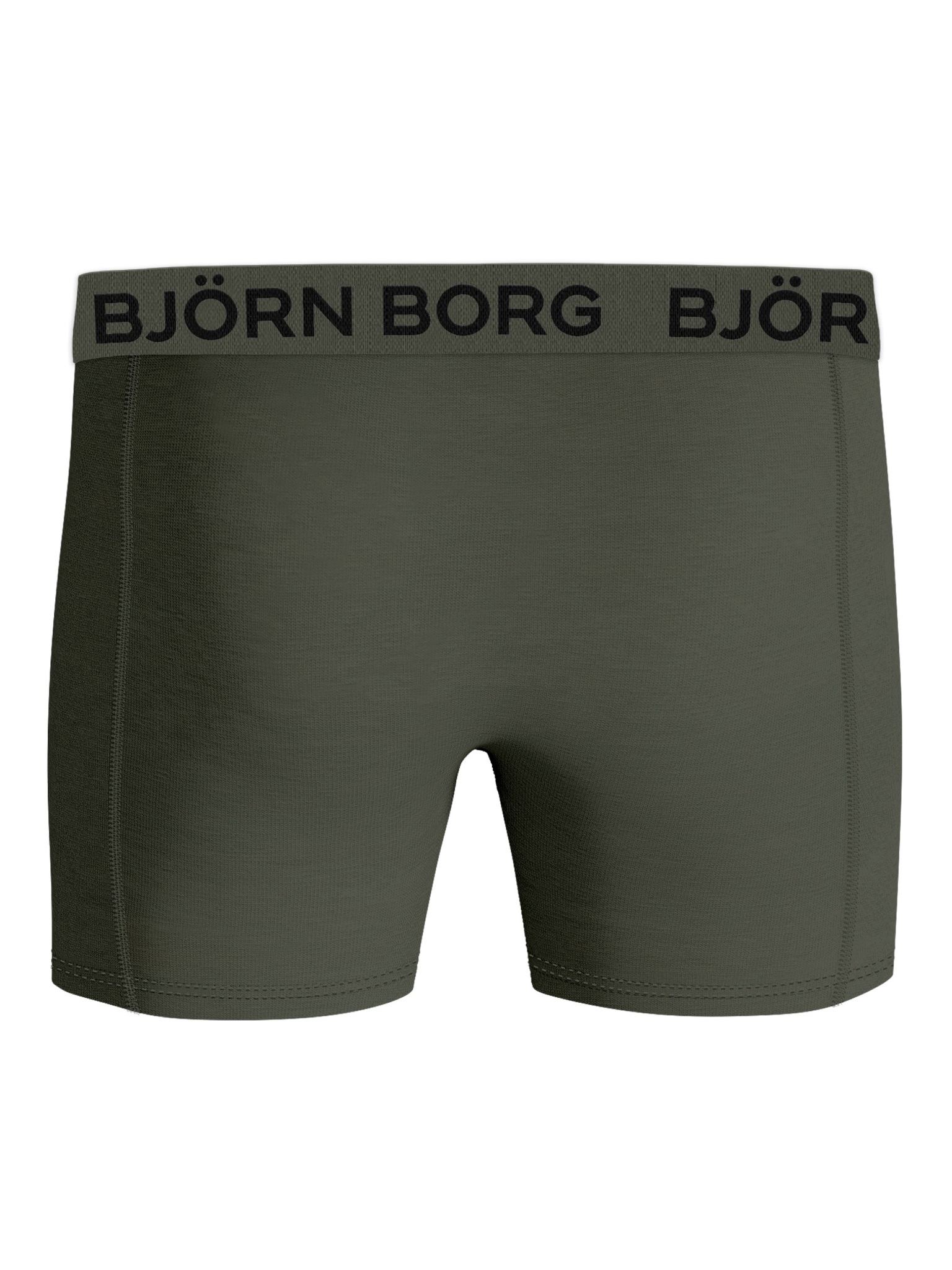 Bjorn Borg Cotton Stretch boxers, heren boxers normale lengte (1-pack), groen