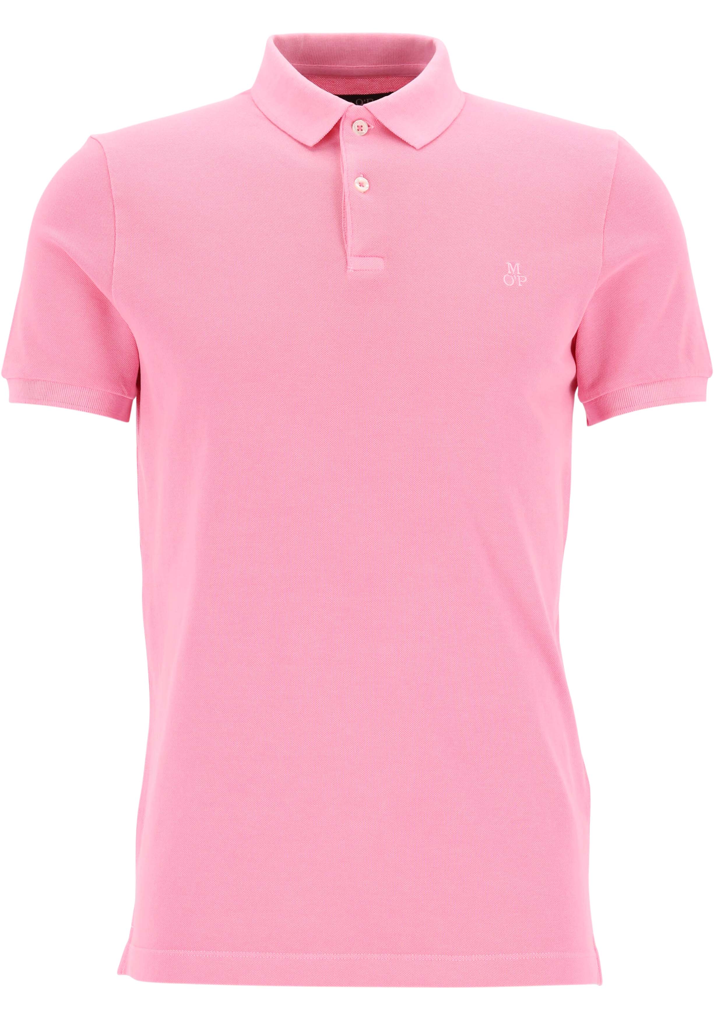 Marc O'Polo shaped fit polo, heren poloshirt, roze