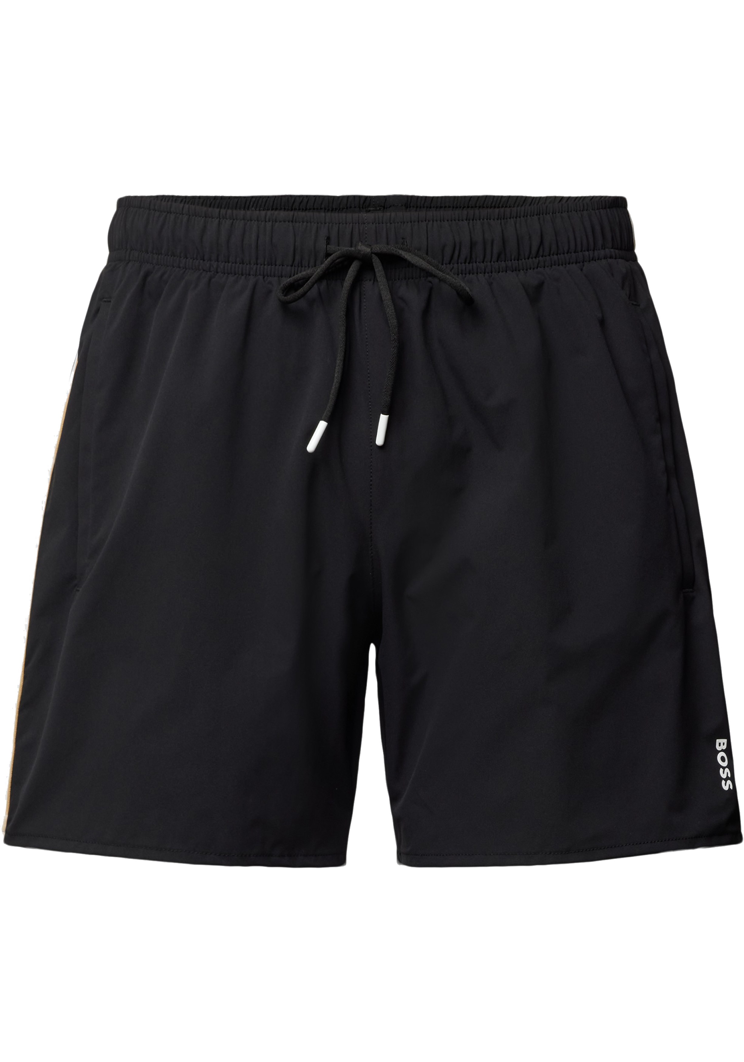 HUGO BOSS Iconic swim shorts, heren zwembroek, zwart