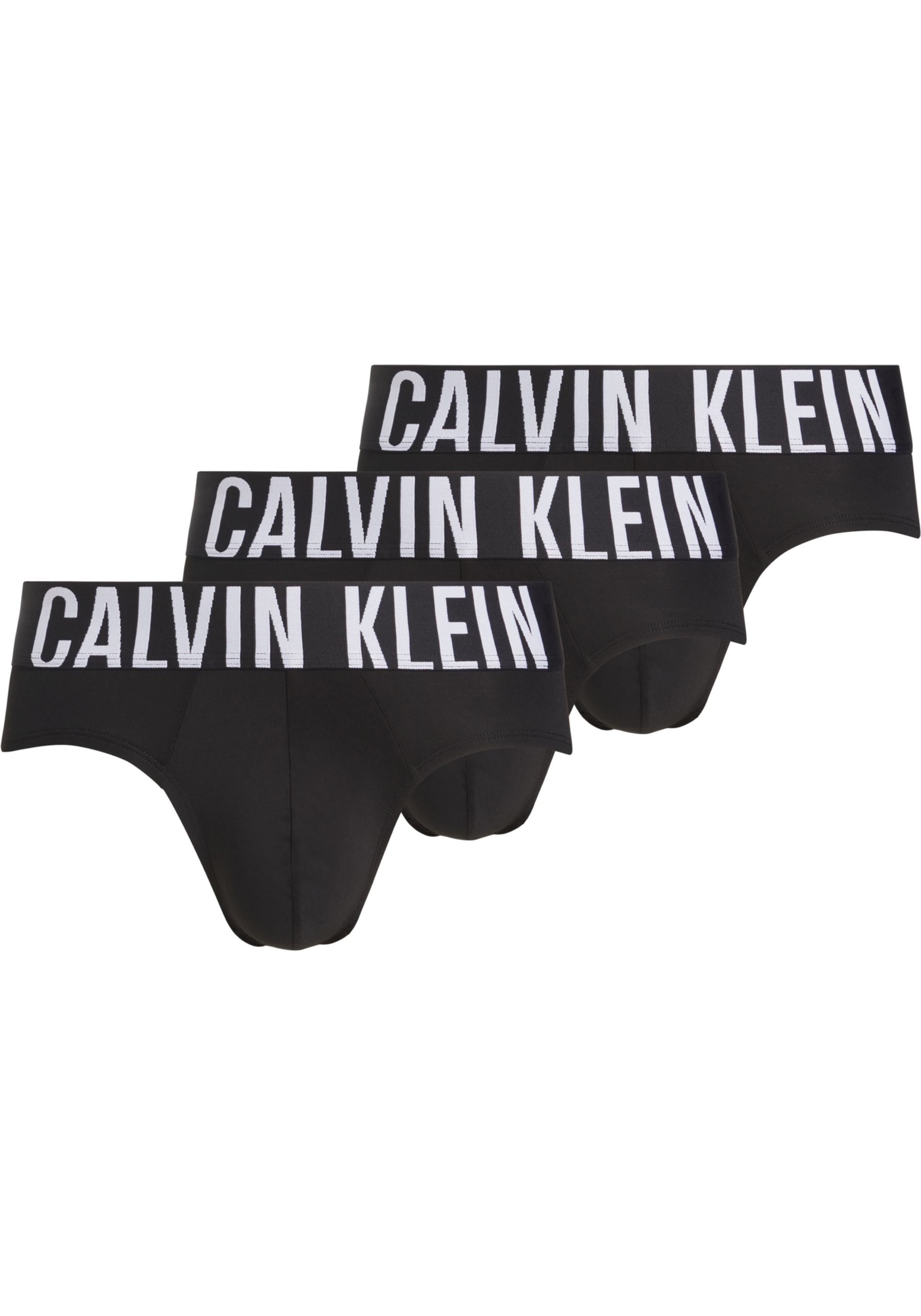 Calvin Klein Hipster Briefs (3-pack), heren slips, zwart