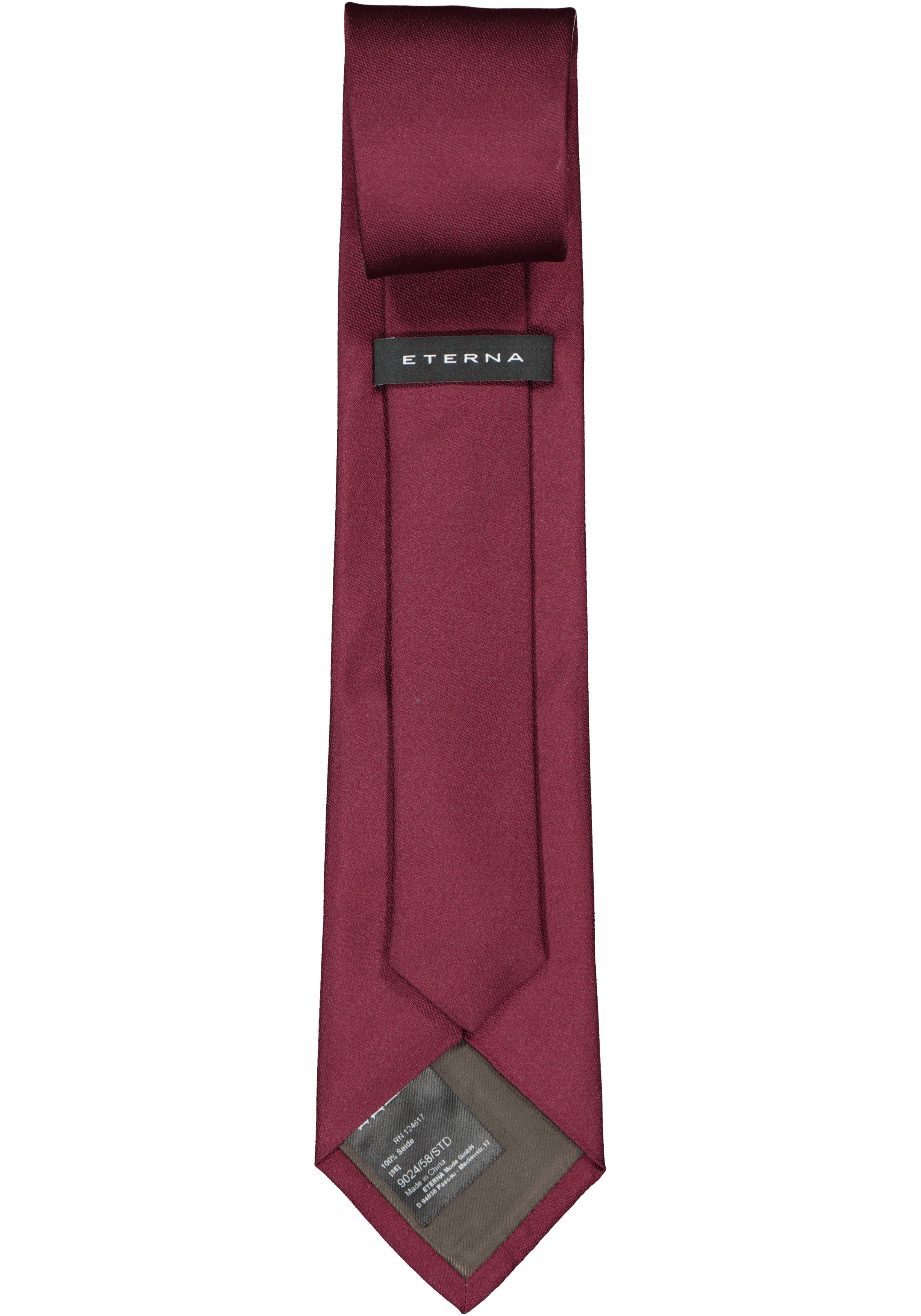 ETERNA stropdas, bordeaux rood