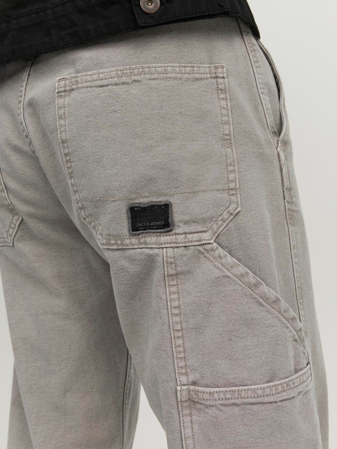 JACK & JONES Eddie Utility regular fit, heren jeans, beige