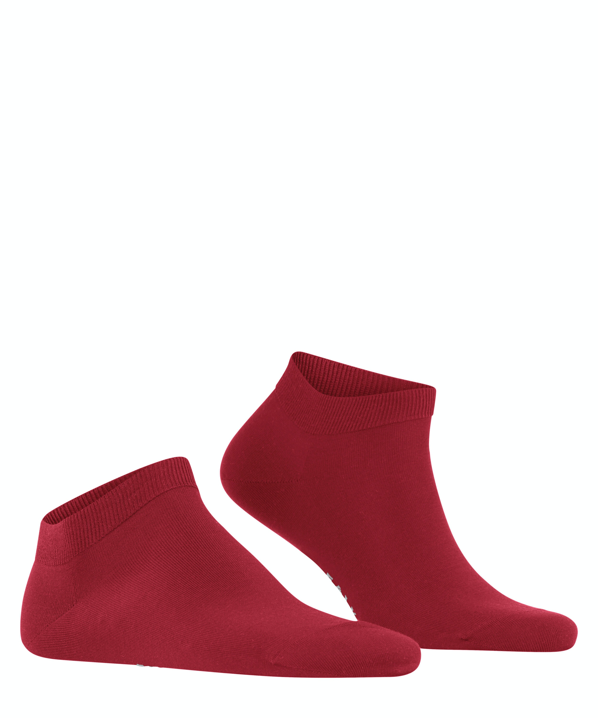 FALKE ClimaWool heren sneakersokken, rood (scarlet)