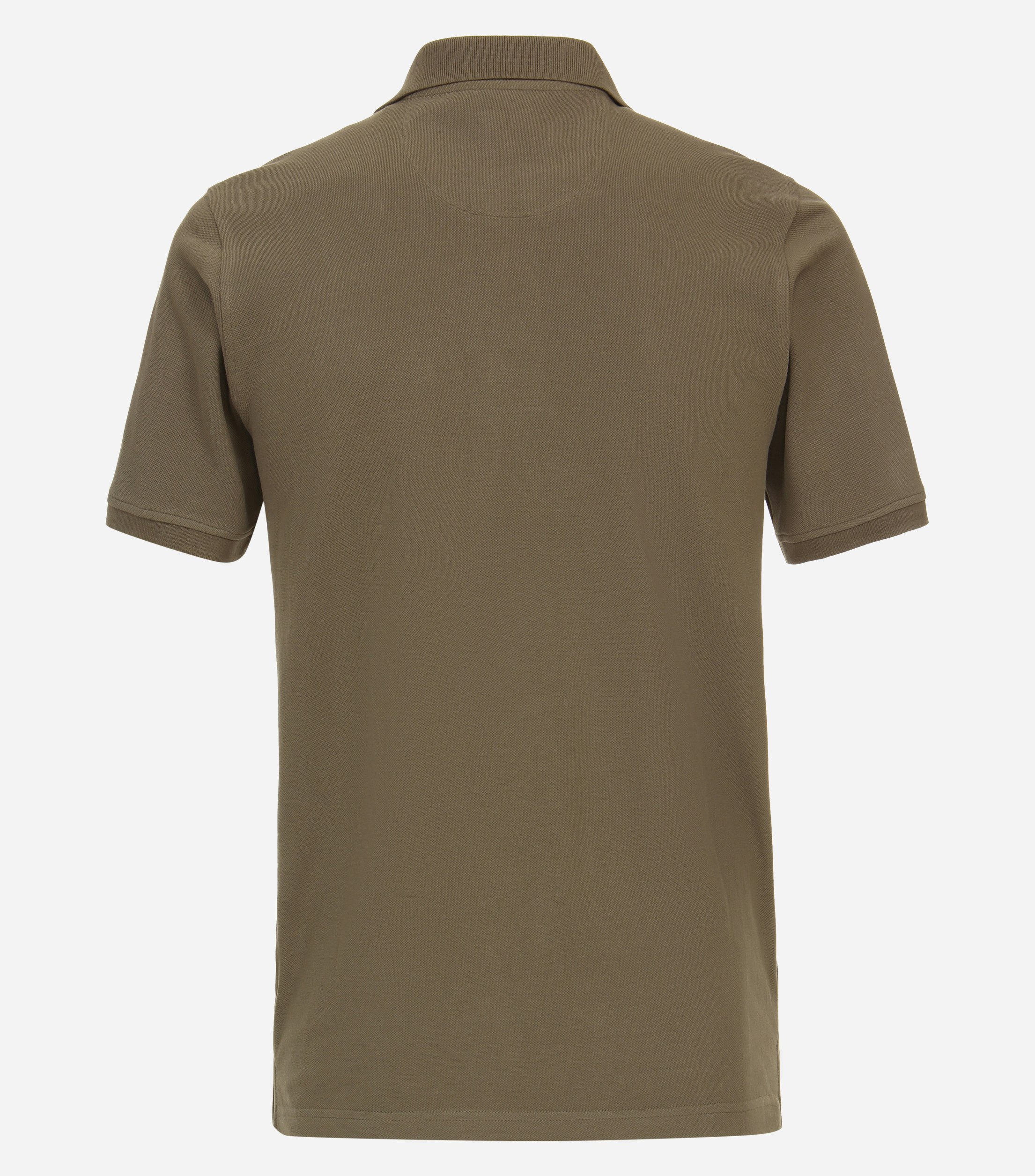 Redmond regular fit heren polo, pique, groen