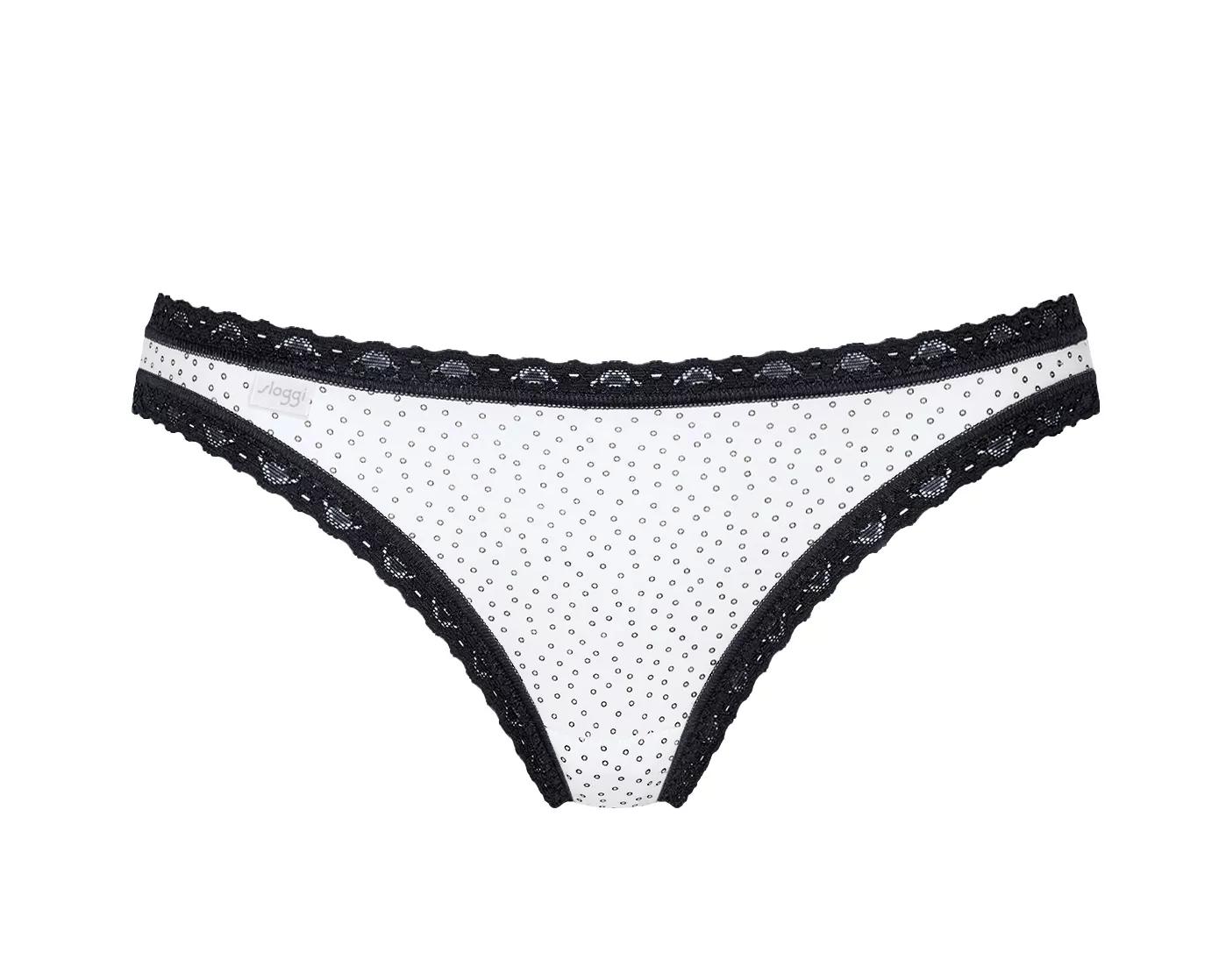 Sloggi Women 24/7 Weekend Tanga (3-pack), dames slip, zwart
