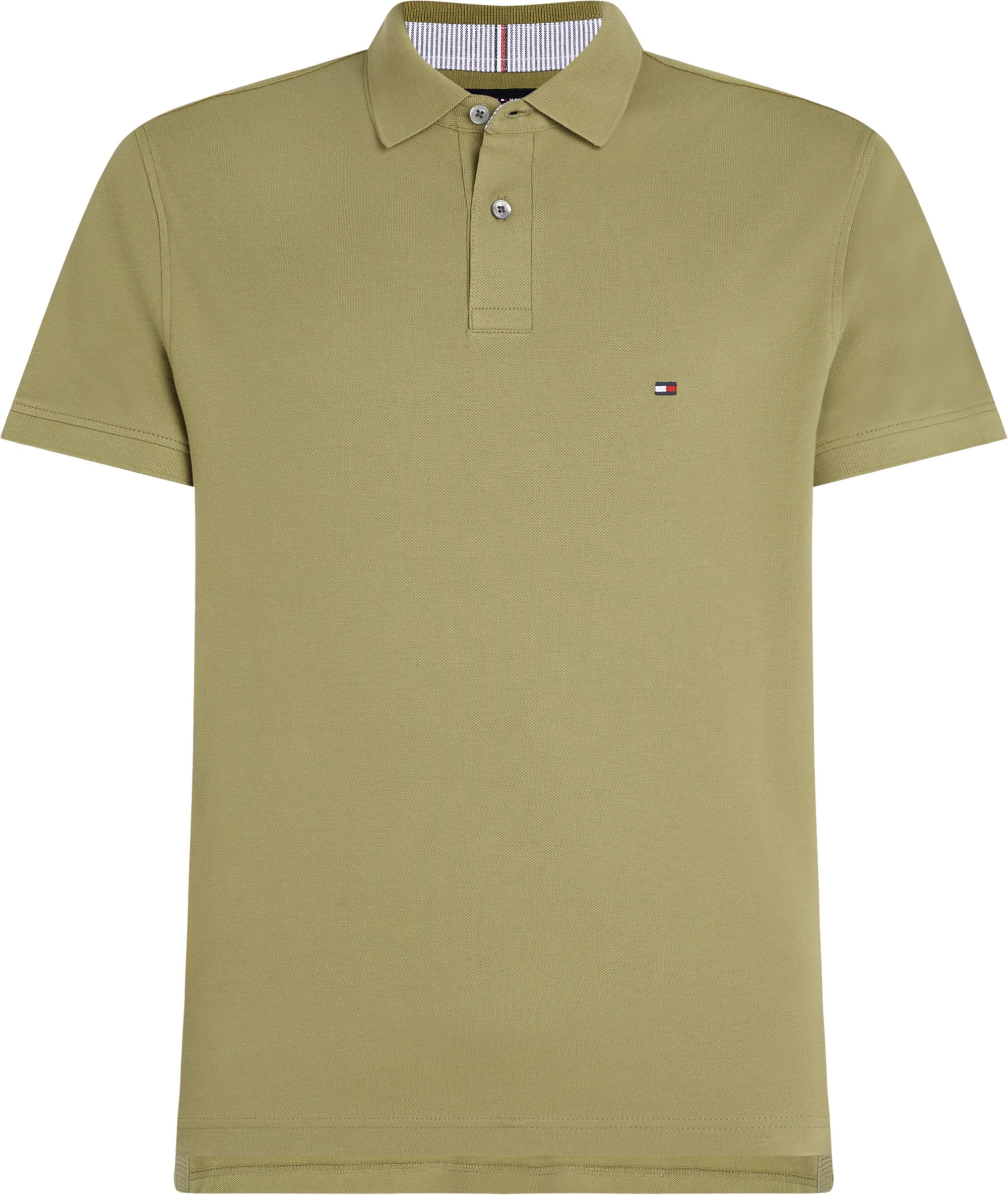 Tommy Hilfiger 1985 Regular Polo, heren poloshirt, licht olijfgroen
