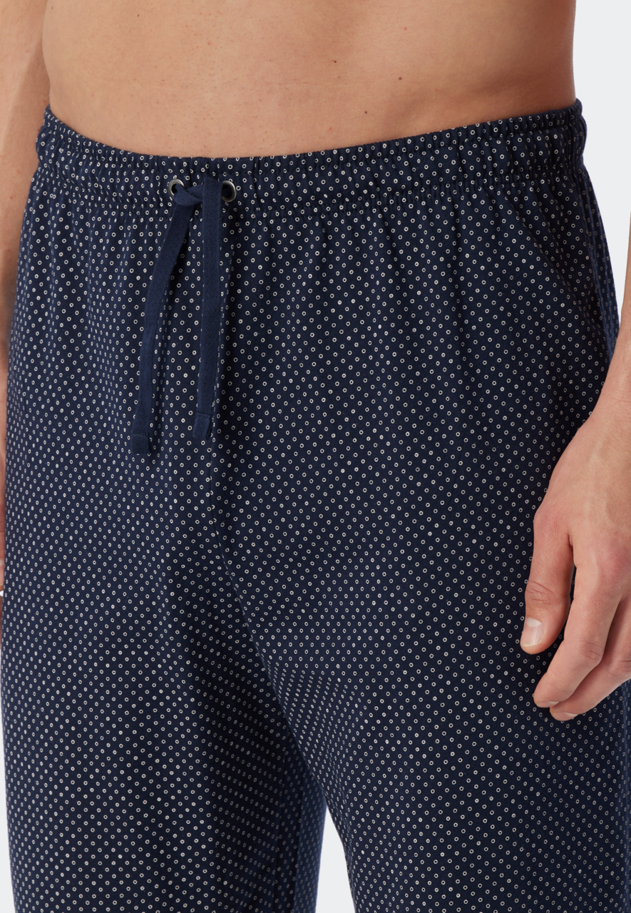 Pyjama Schiesser Men 159618 Dark Blue Pyjama Schiesser Men 159618 Dark Blue