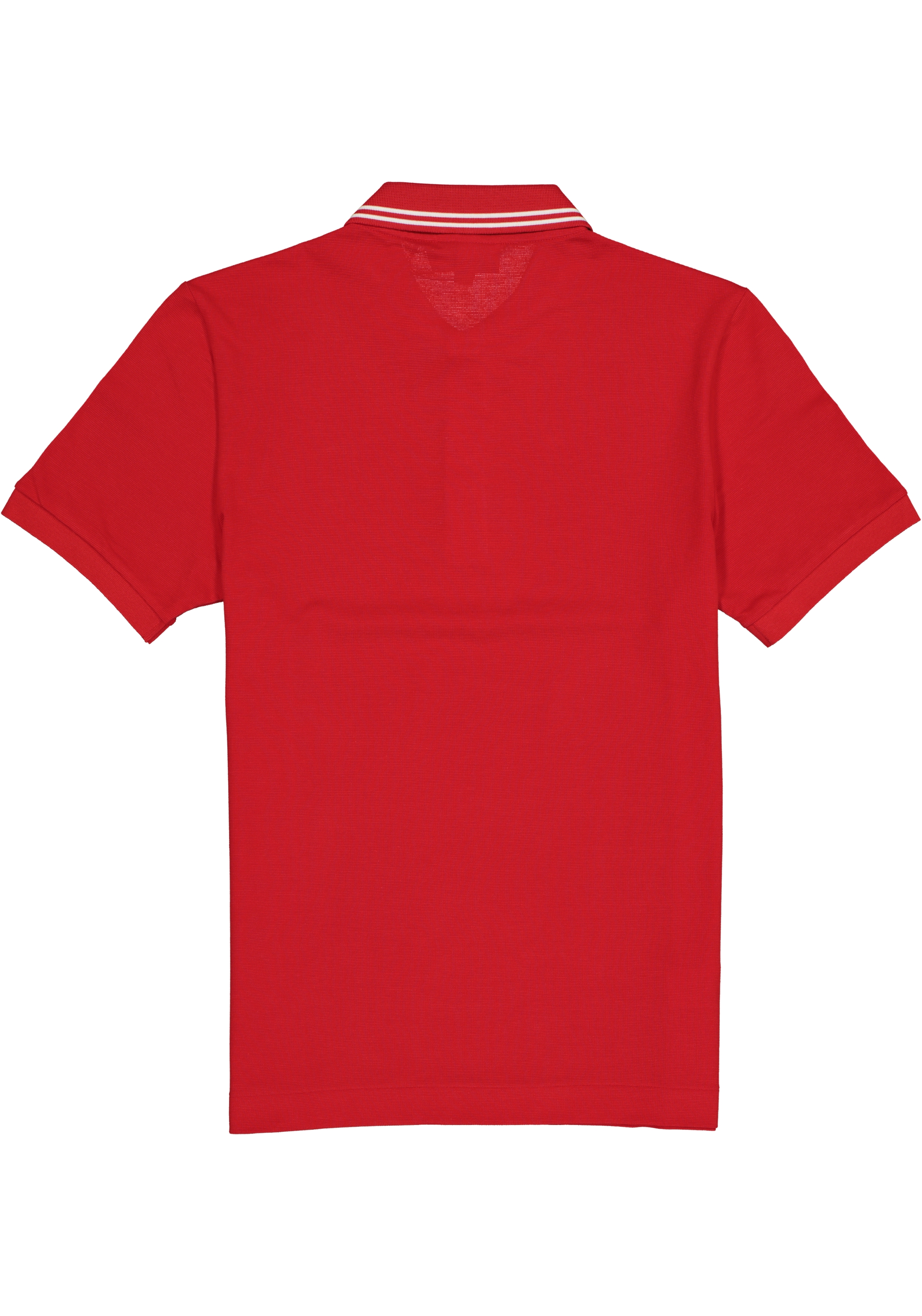 Lacoste Sport polo Regular Fit, super light knit, rood met wit