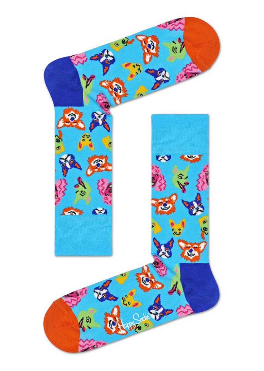 Happy Socks Funny Dog Socks, unisex sokken