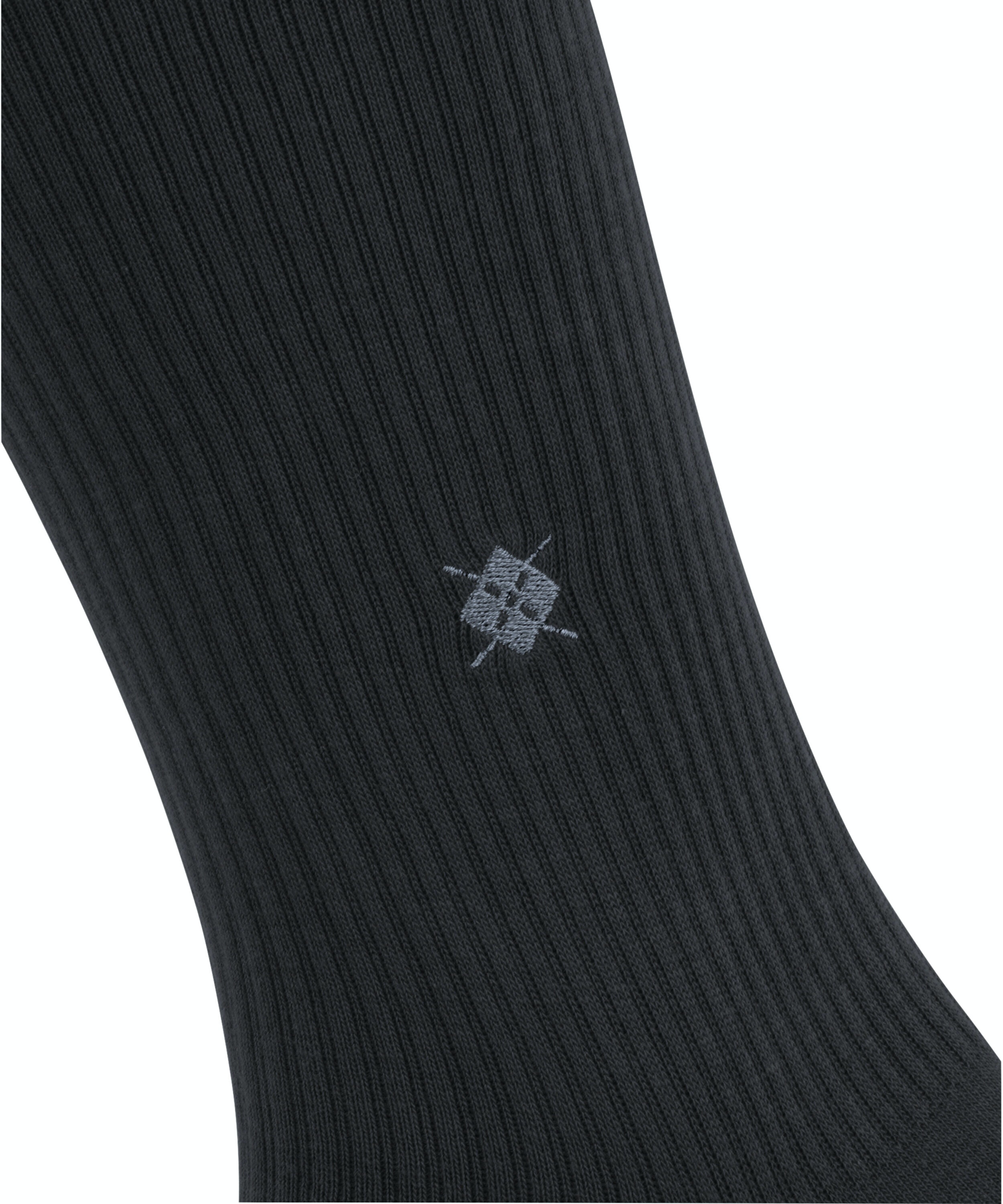 Burlington Boston herensokken, zwart (black)