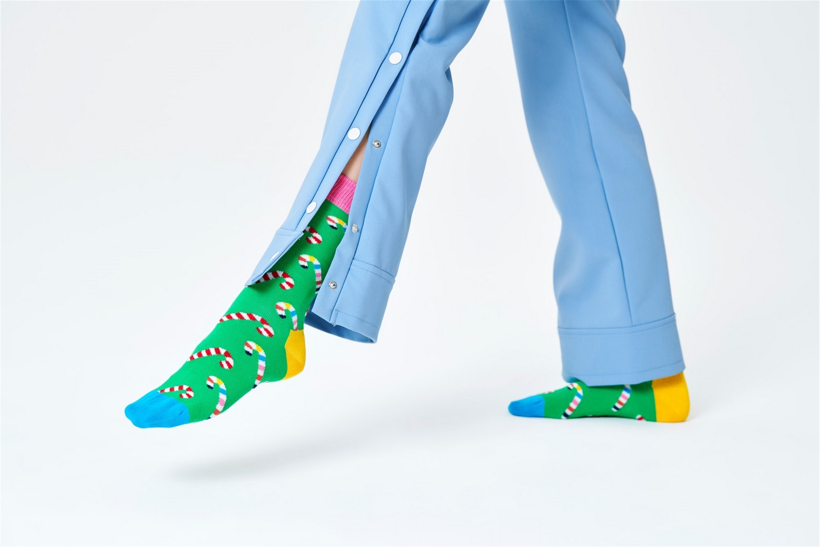 Happy Socks Candy Cane Sock, unisex sokken