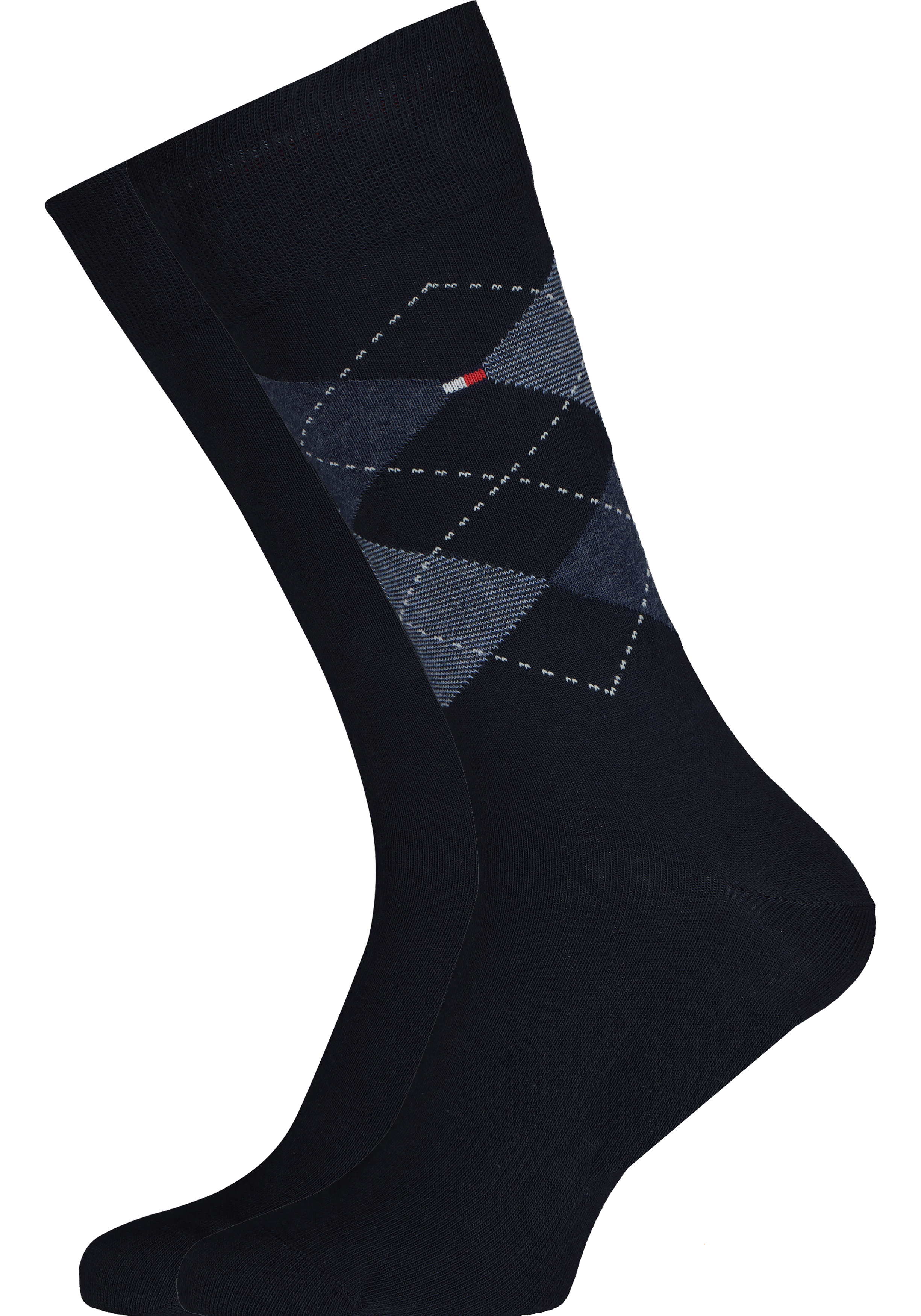Cadeaubox Tommy Perfect Blue Box; 8 paar Tommy Hilfiger sokken blauw