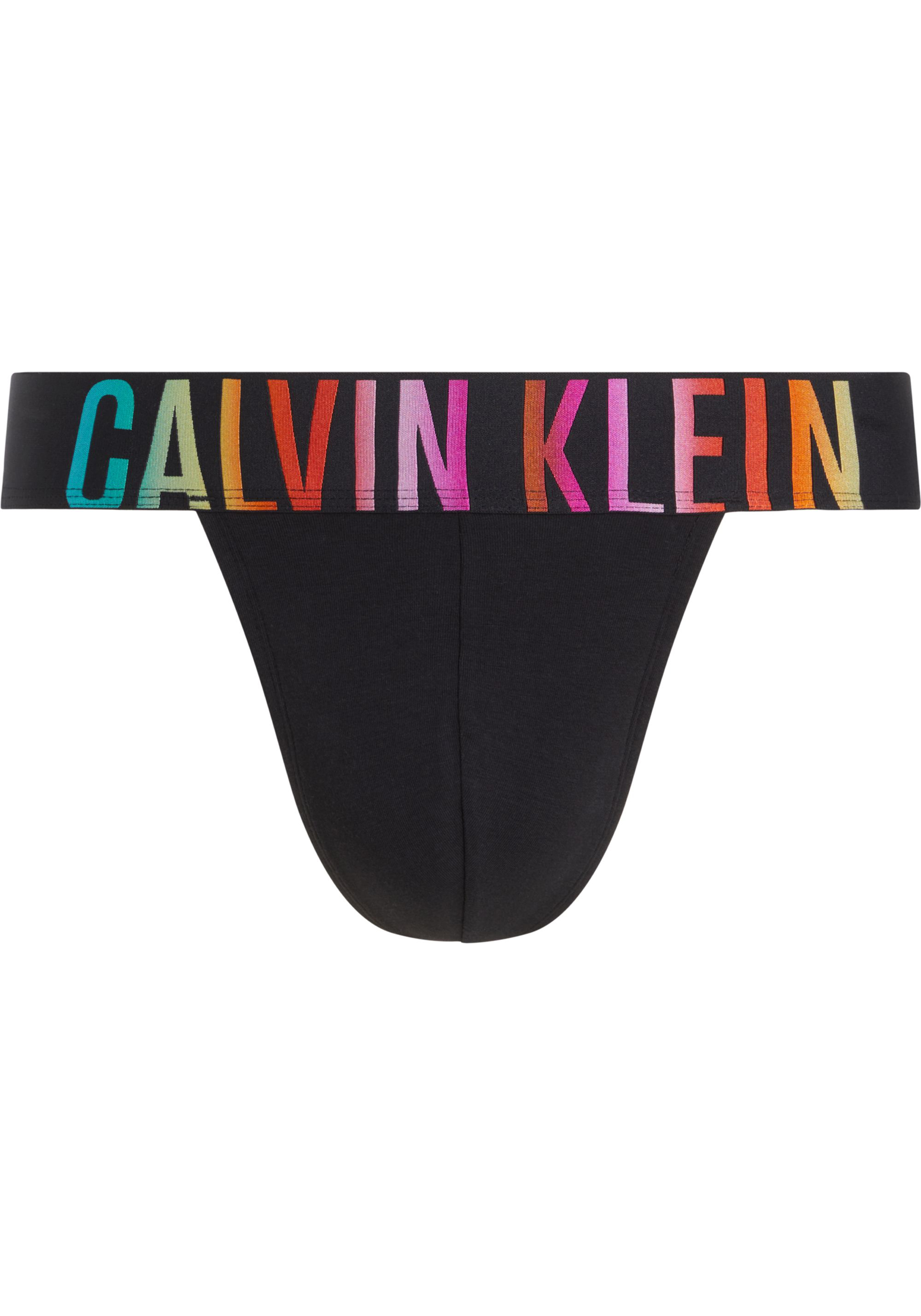 Calvin Klein Thong (1-pack), heren string, zwart