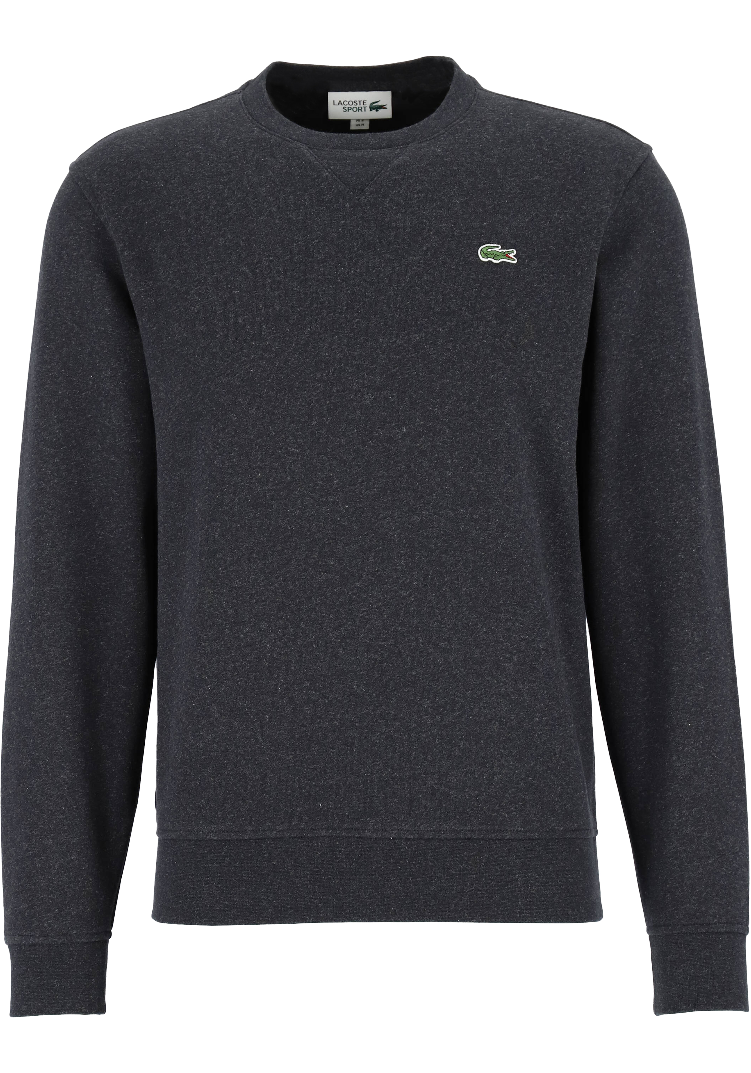 Lacoste heren sweatshirt, antraciet