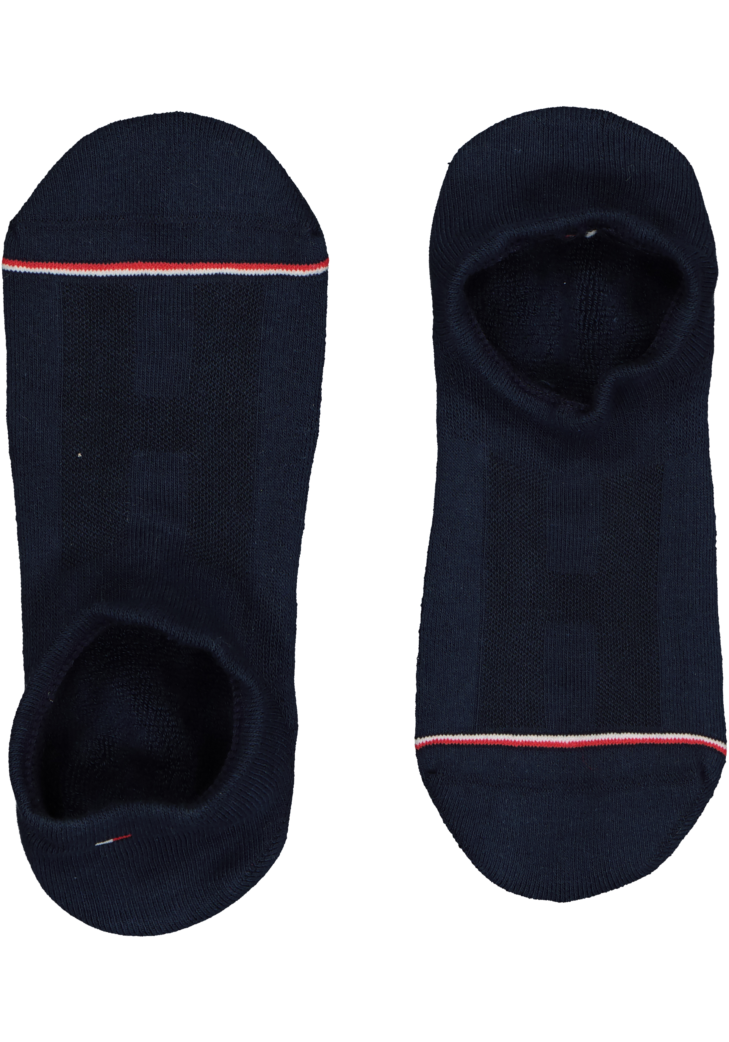 Tommy Hilfiger Iconic Sports Socks (2-pack), heren sneakersokken katoen, onzichtbaar, donkerblauw