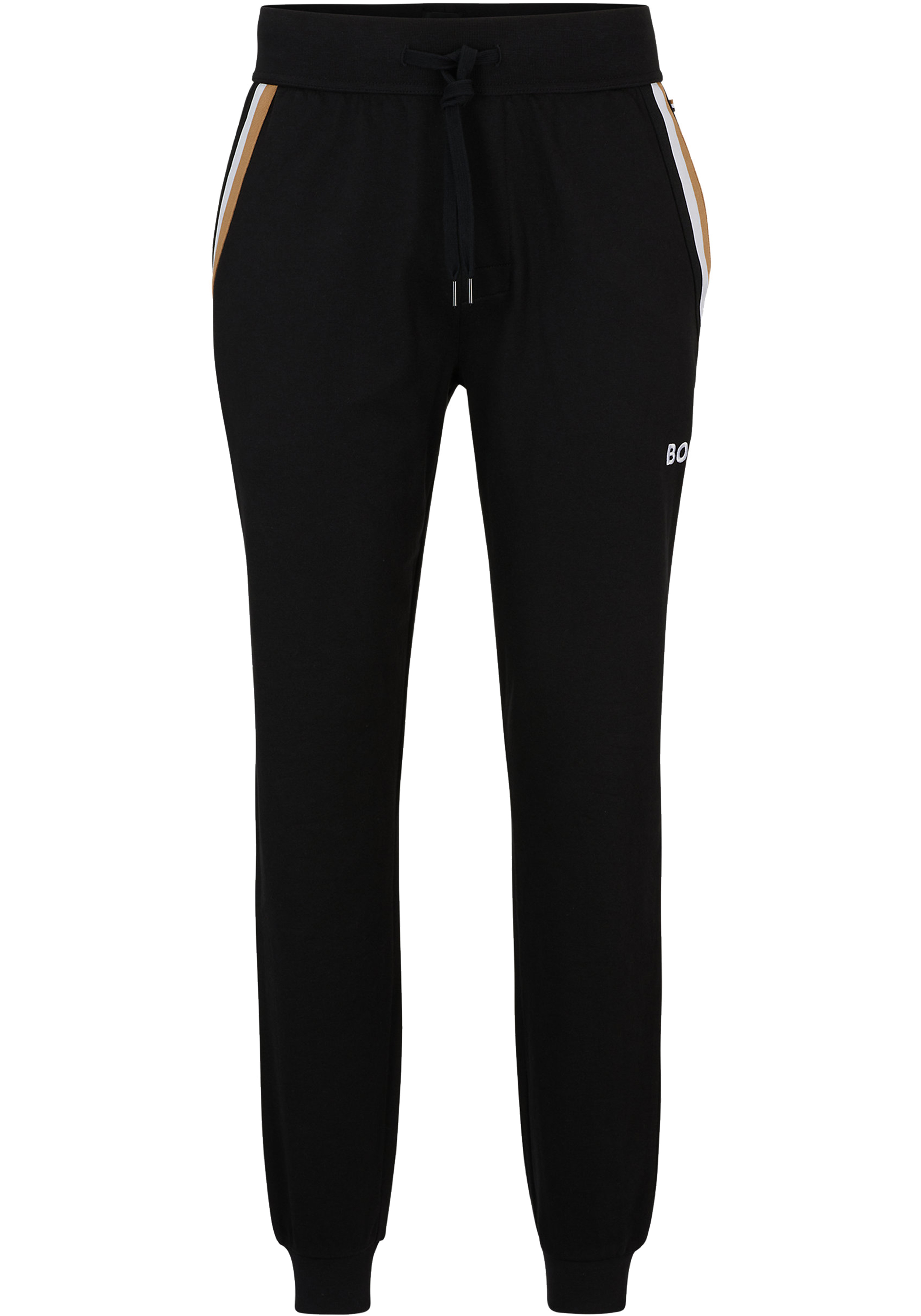 BOSS Iconic Pants, heren pyjama- of loungebroek, zwart