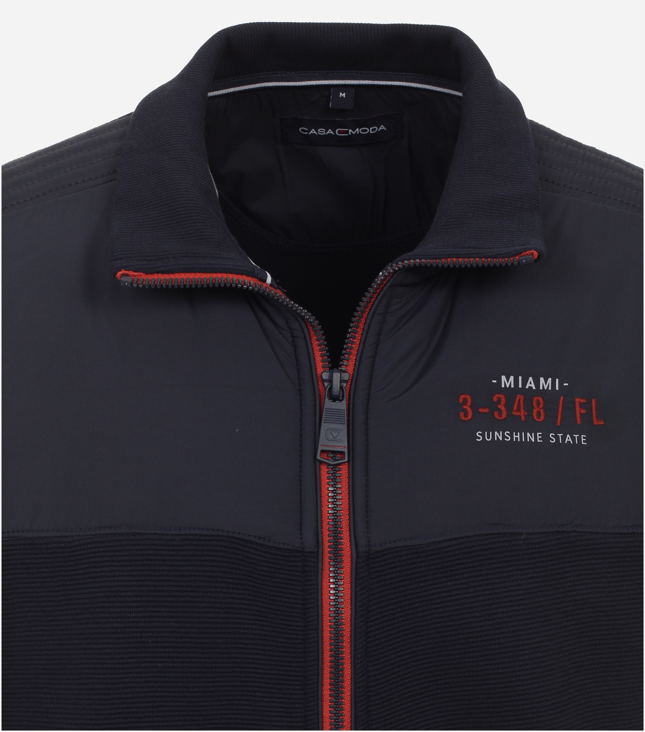 CASA MODA comfort fit bodywarmer, blauw