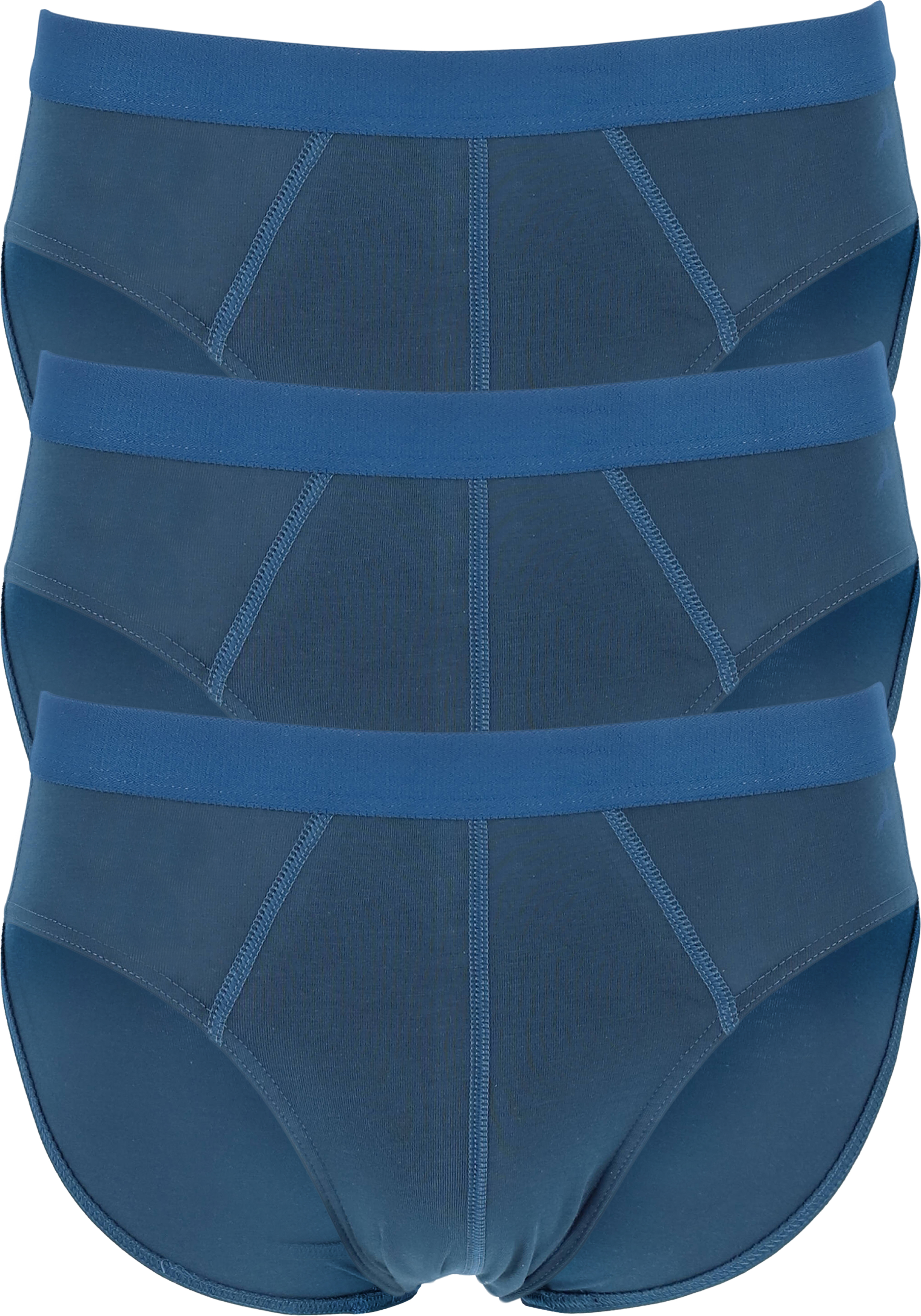 TEN CATE Basics men sportslips (3-pack), heren slips, blauw