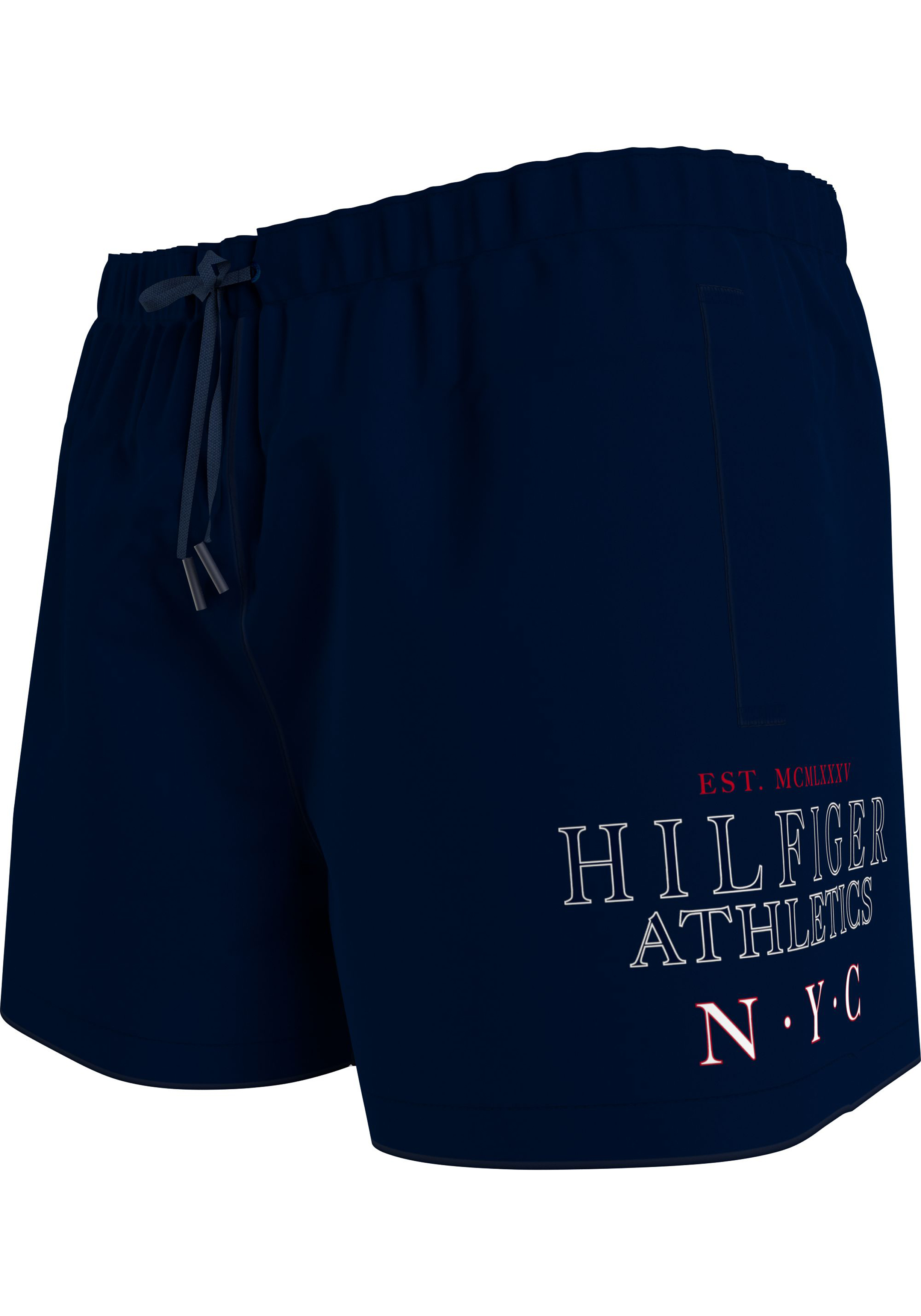 Tommy Hilfiger Medium Drawstring swimshort, heren zwembroek, blauw