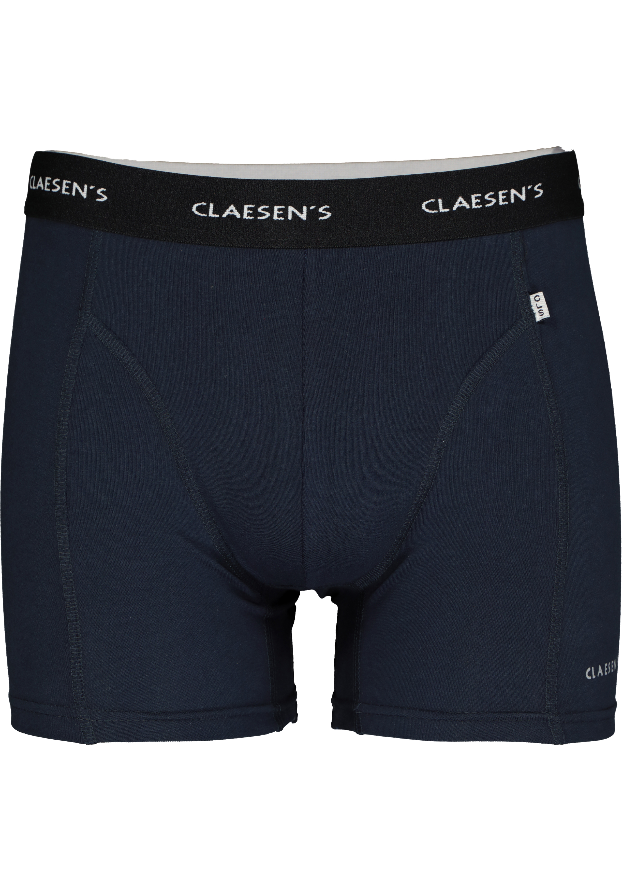 Claesen's Basics boxers (3-pack), heren boxers lang, blauw