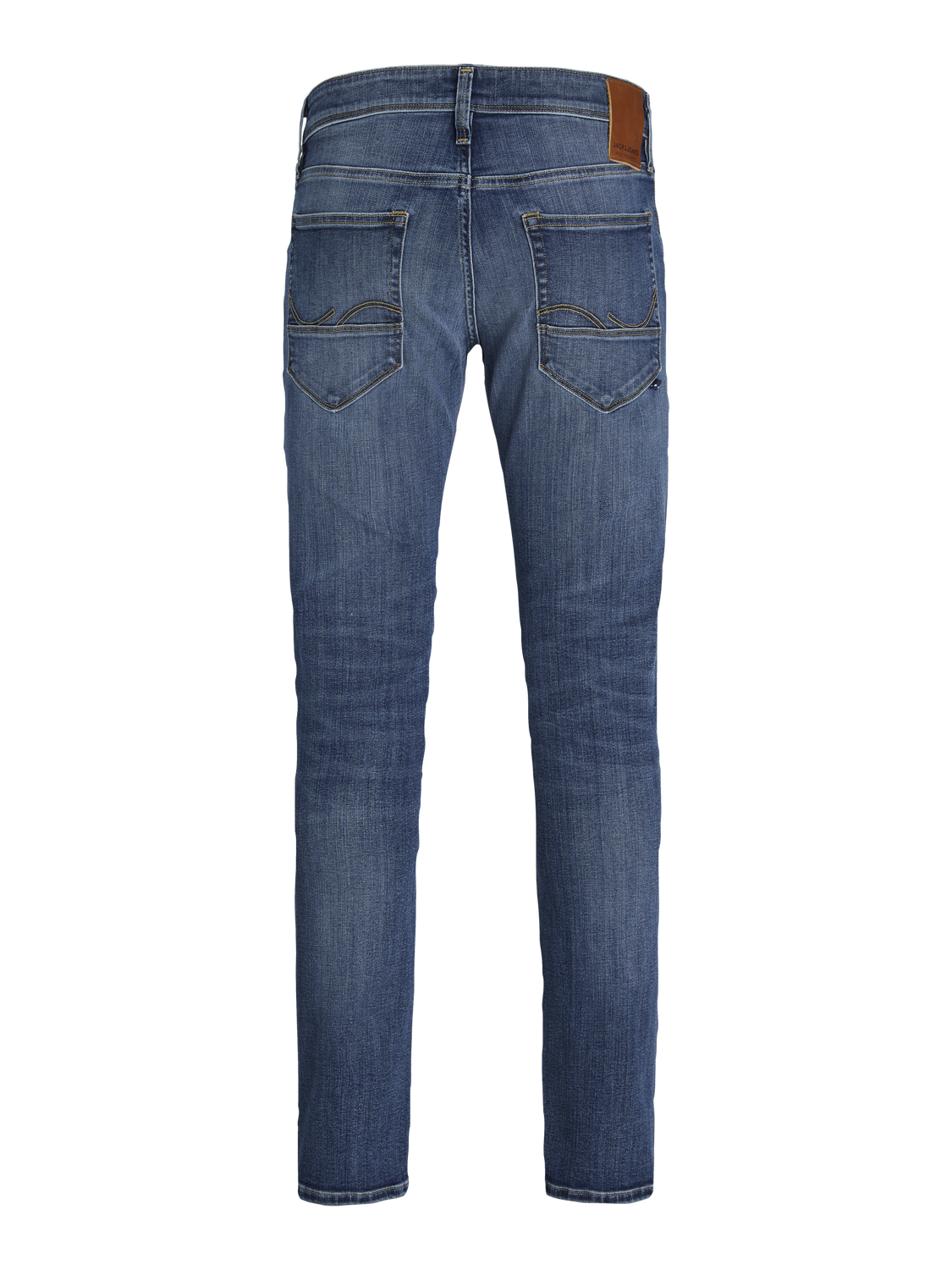 JACK & JONES Glenn Fox slim fit, heren jeans, denimblauw