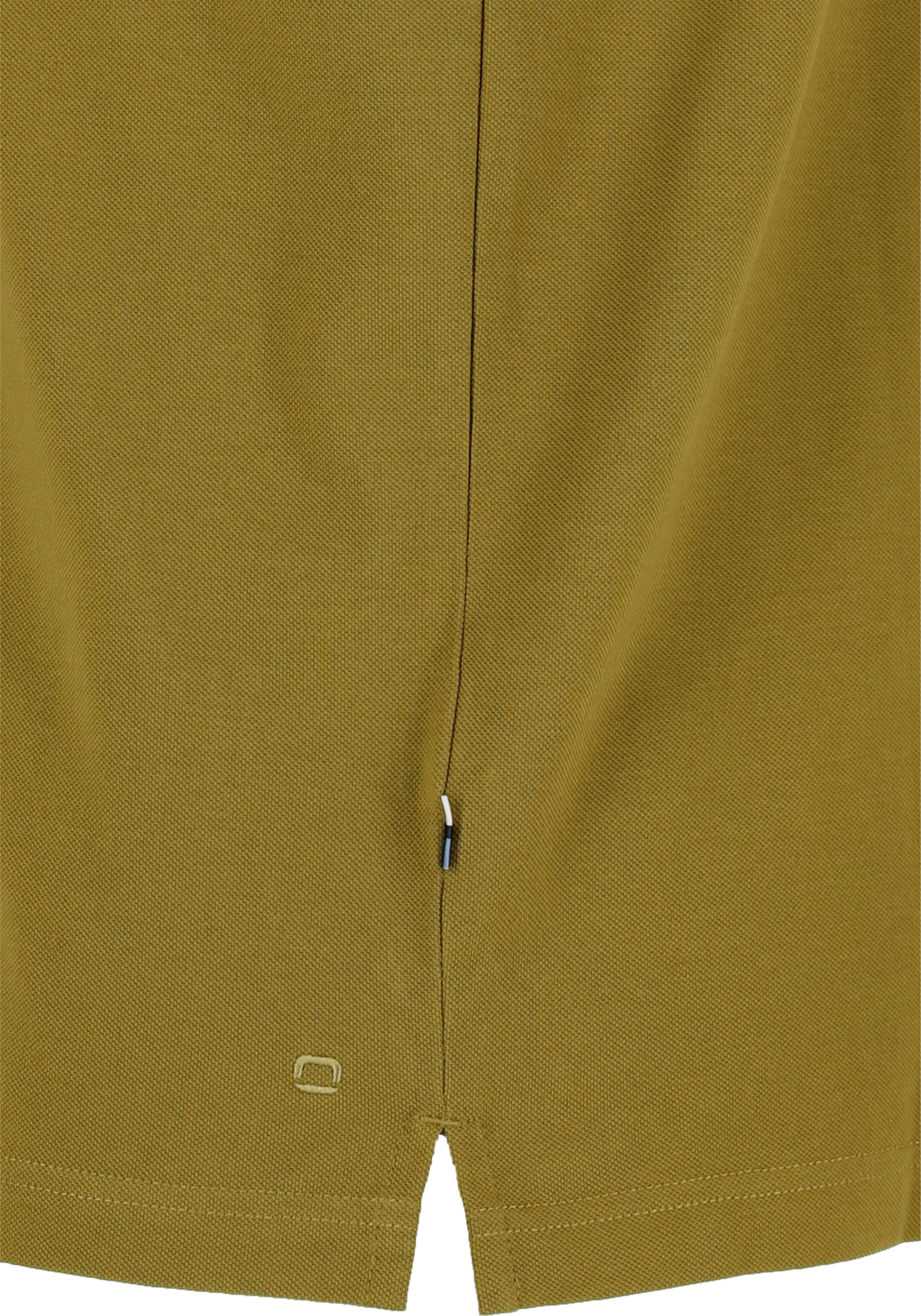 OLYMP Polo Casual, modern fit polo, olijfgroen