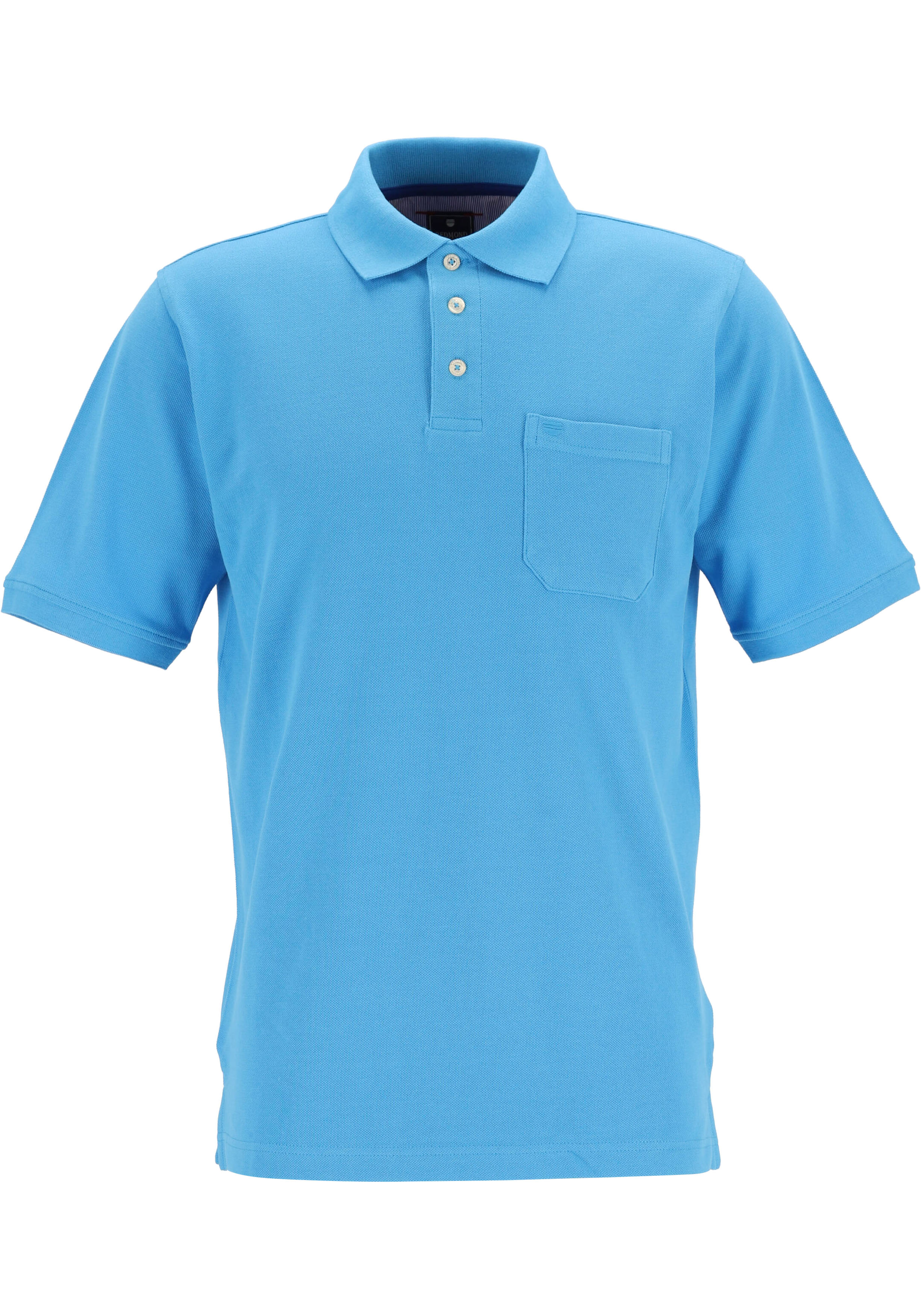 Redmond regular fit poloshirt, fris blauw