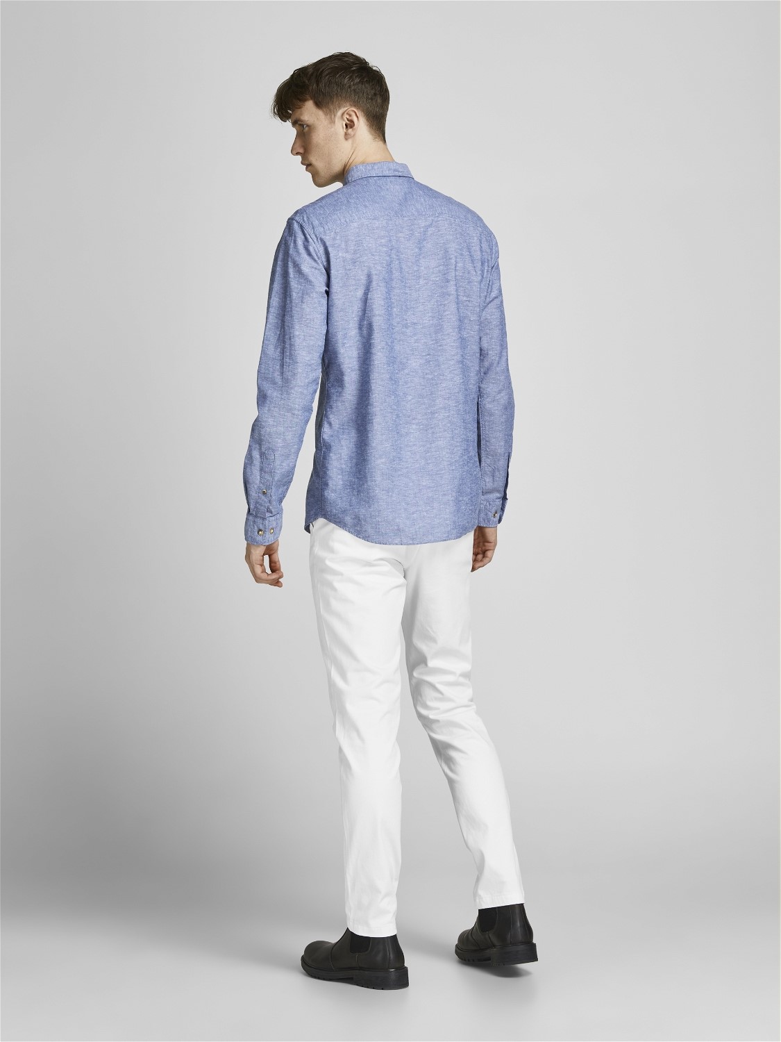 JACK & JONES Marco Bowie slim fit, heren chino, wit