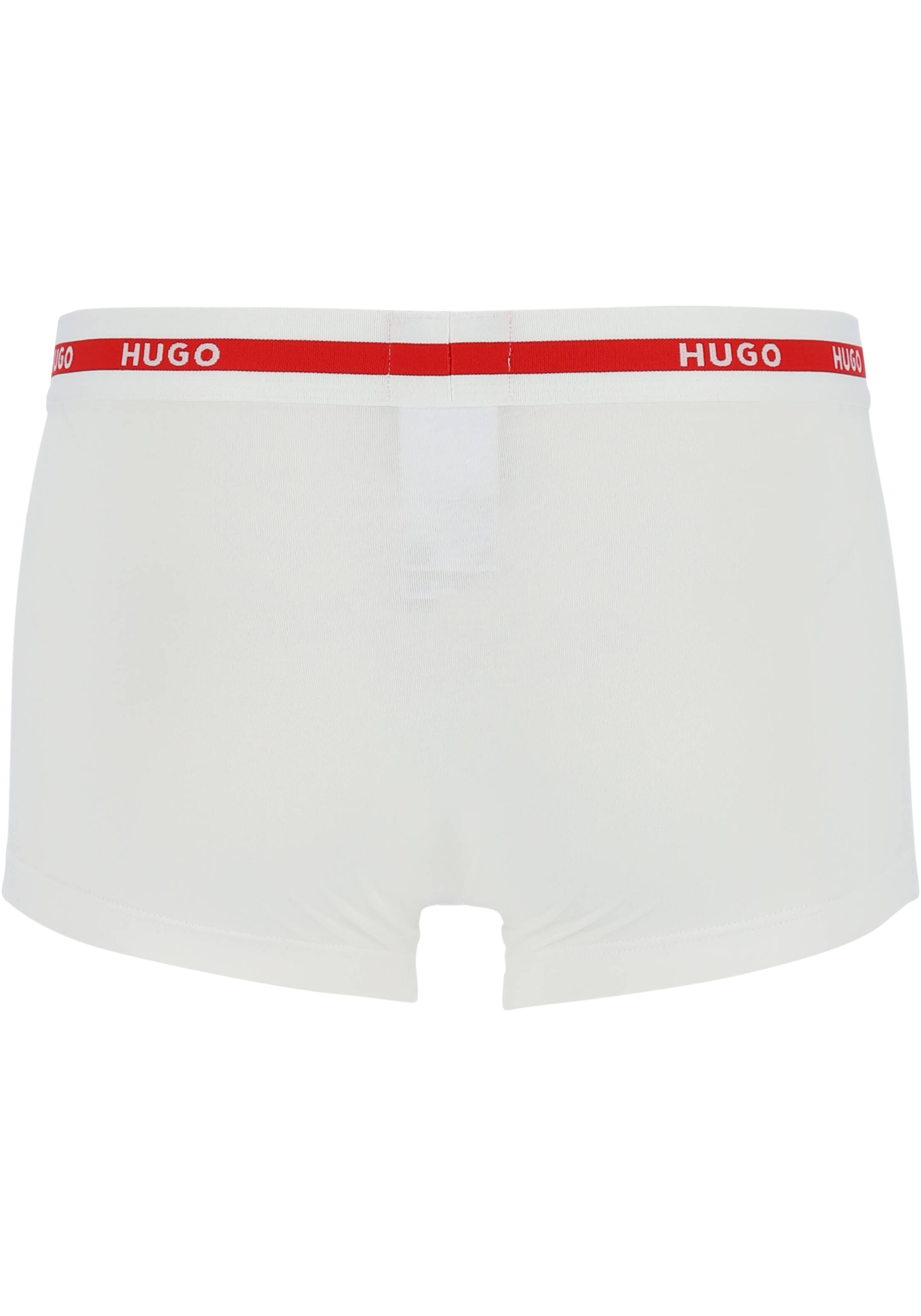HUGO trunks (2-pack), heren boxers kort, wit