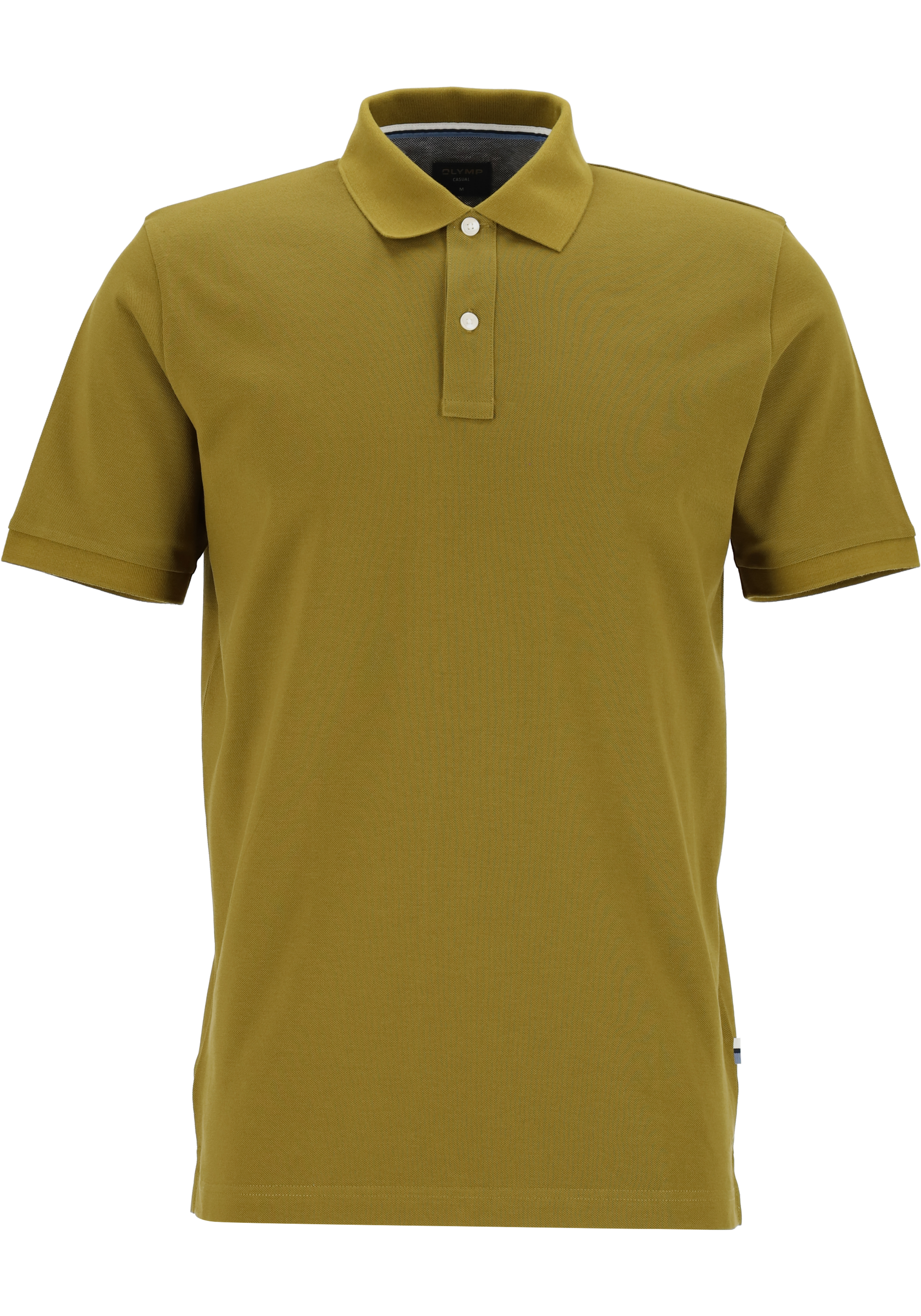 OLYMP Polo Casual, modern fit polo, olijfgroen