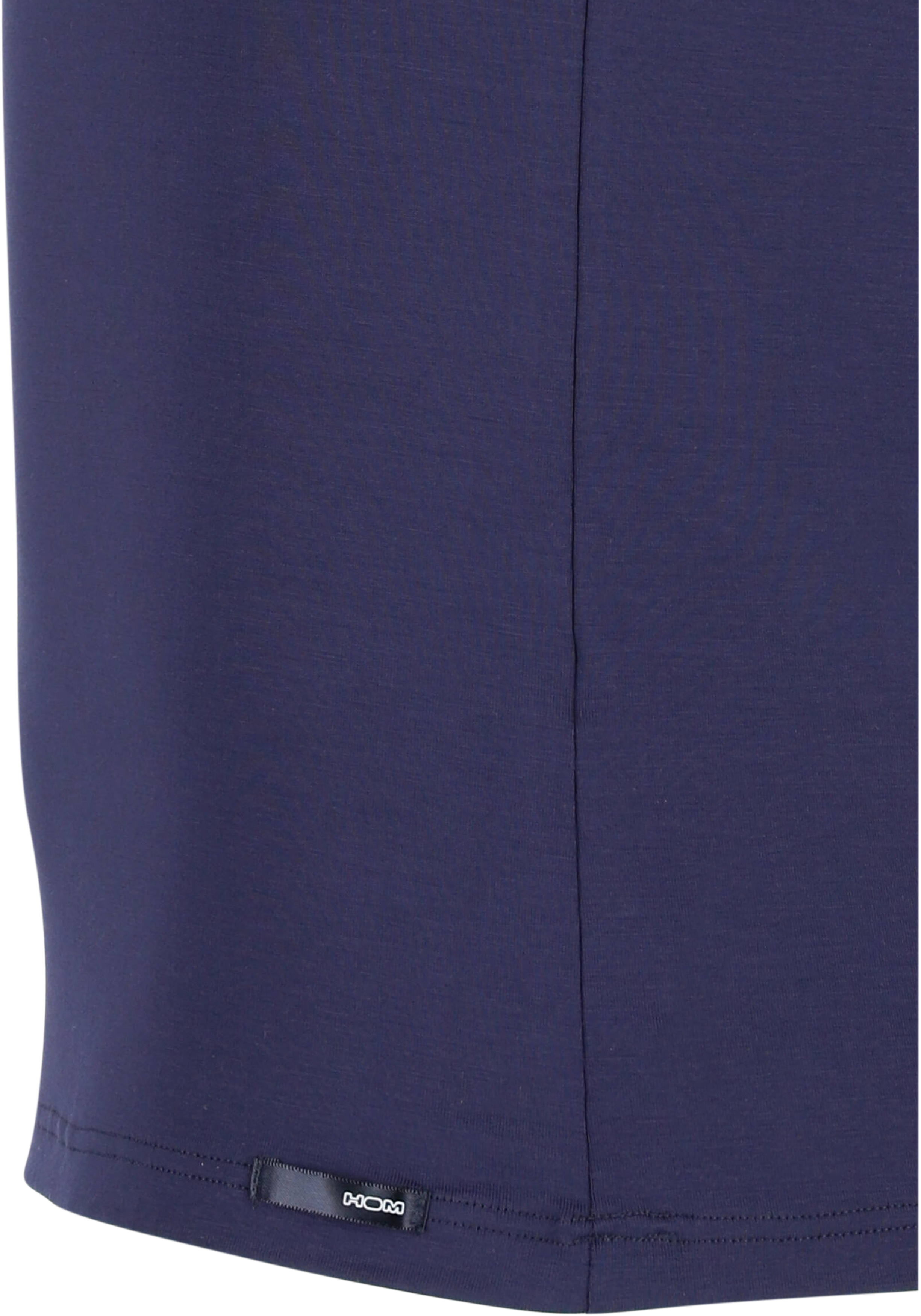HOM Tencel soft tee-shirt v neck (1-pack), heren T-shirt V-hals, donkerblauw