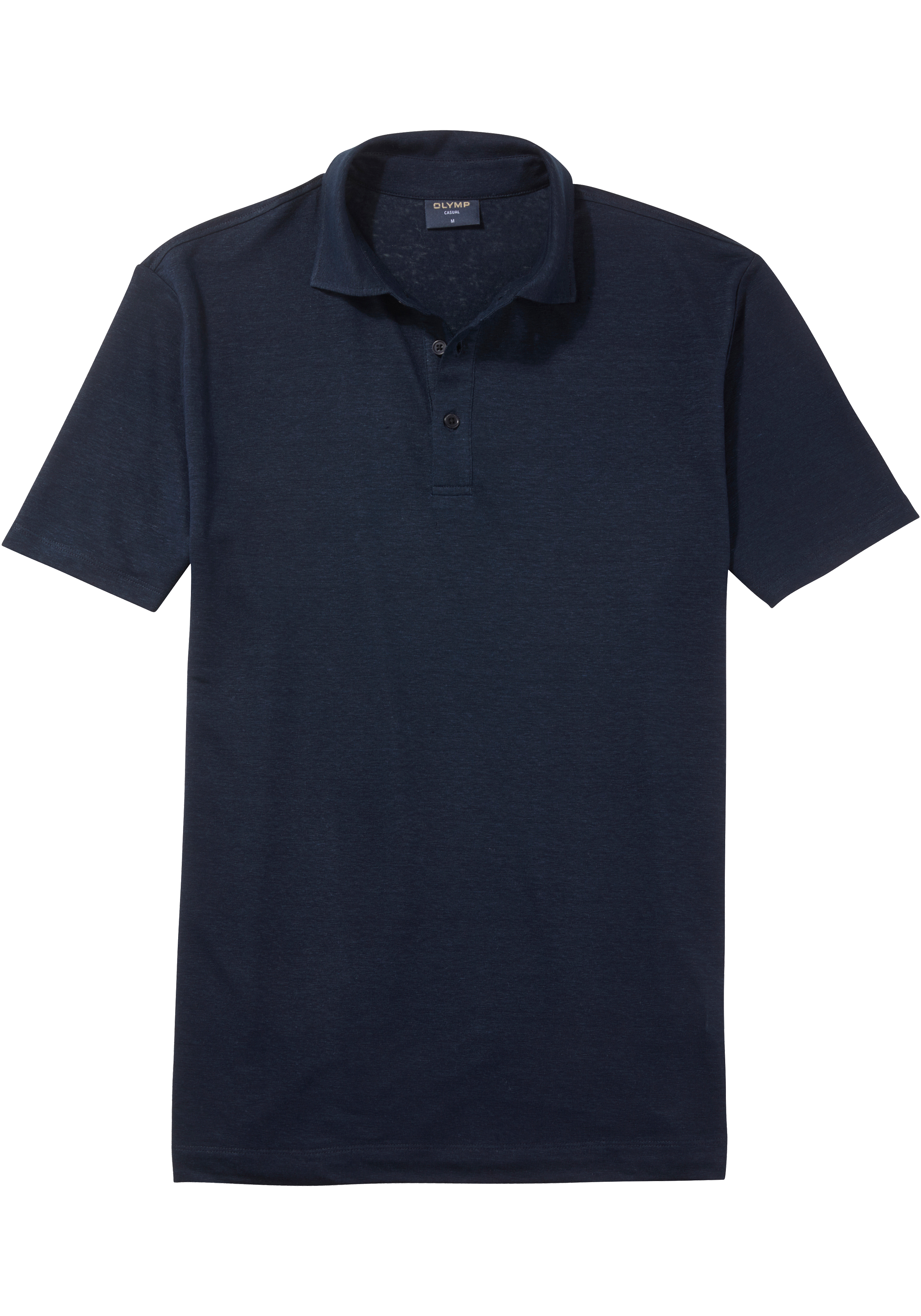 OLYMP Polo Casual, modern fit polo, marine blauw