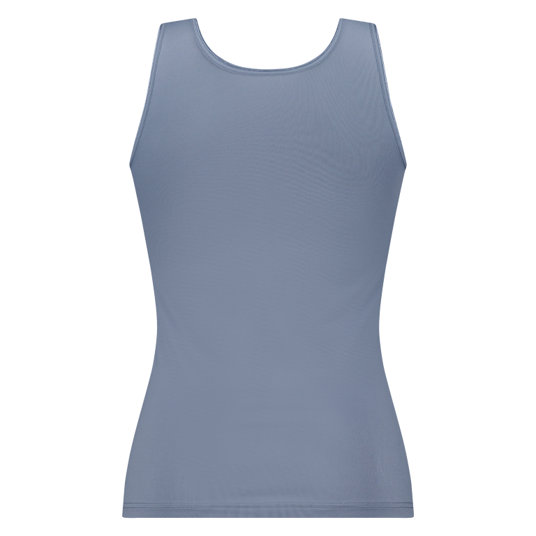 RJ Bodywear Pure Color dames shirt (1-pack), staalblauw